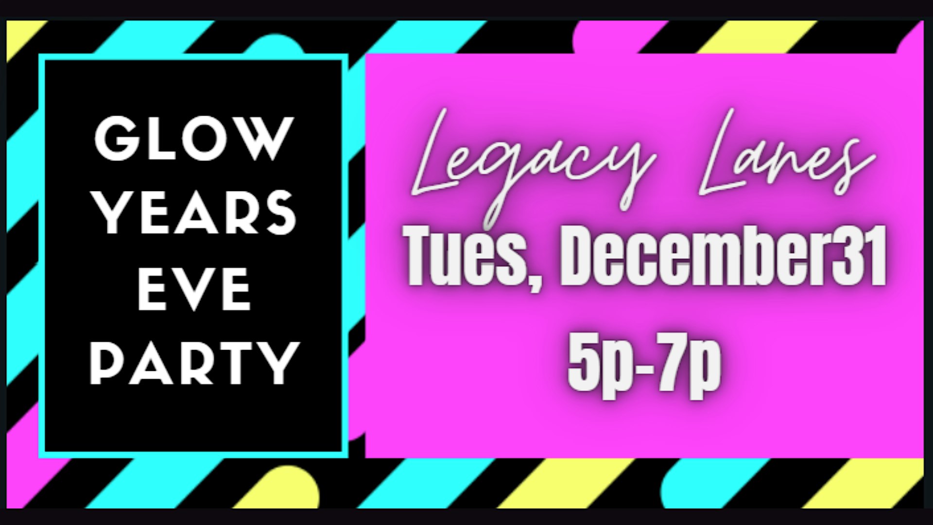 Late Glow Year’s Eve Party! – Pittsburgh, PA