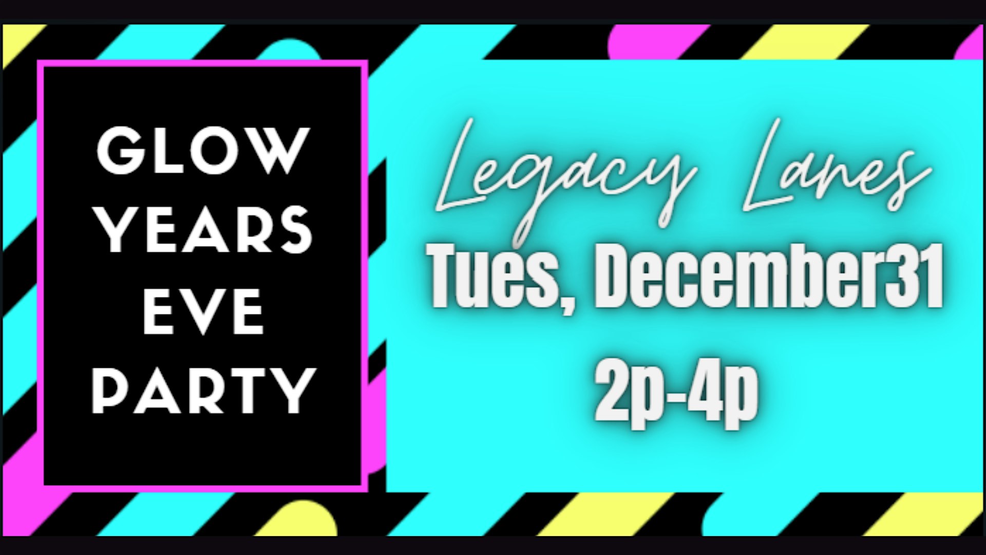 Glow Year’s Eve Party! – Pittsburgh, PA