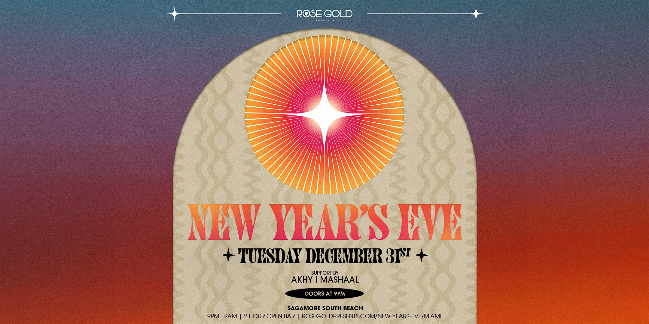 New Year’s Eve 2025 @ Sagamore Hotel – Miami Beach, FL