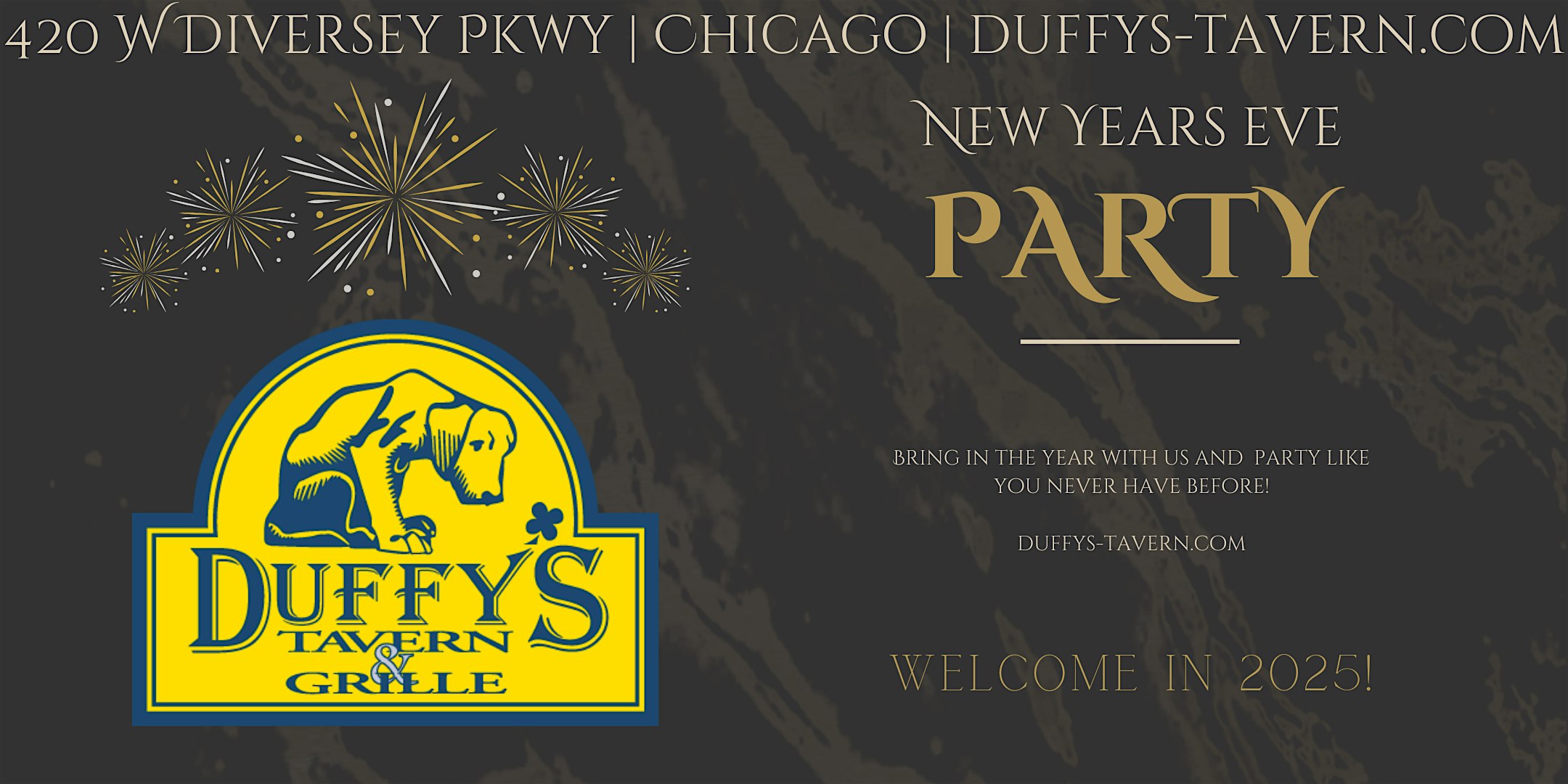 New Year’s Eve at Duffy’s – Chicago, IL