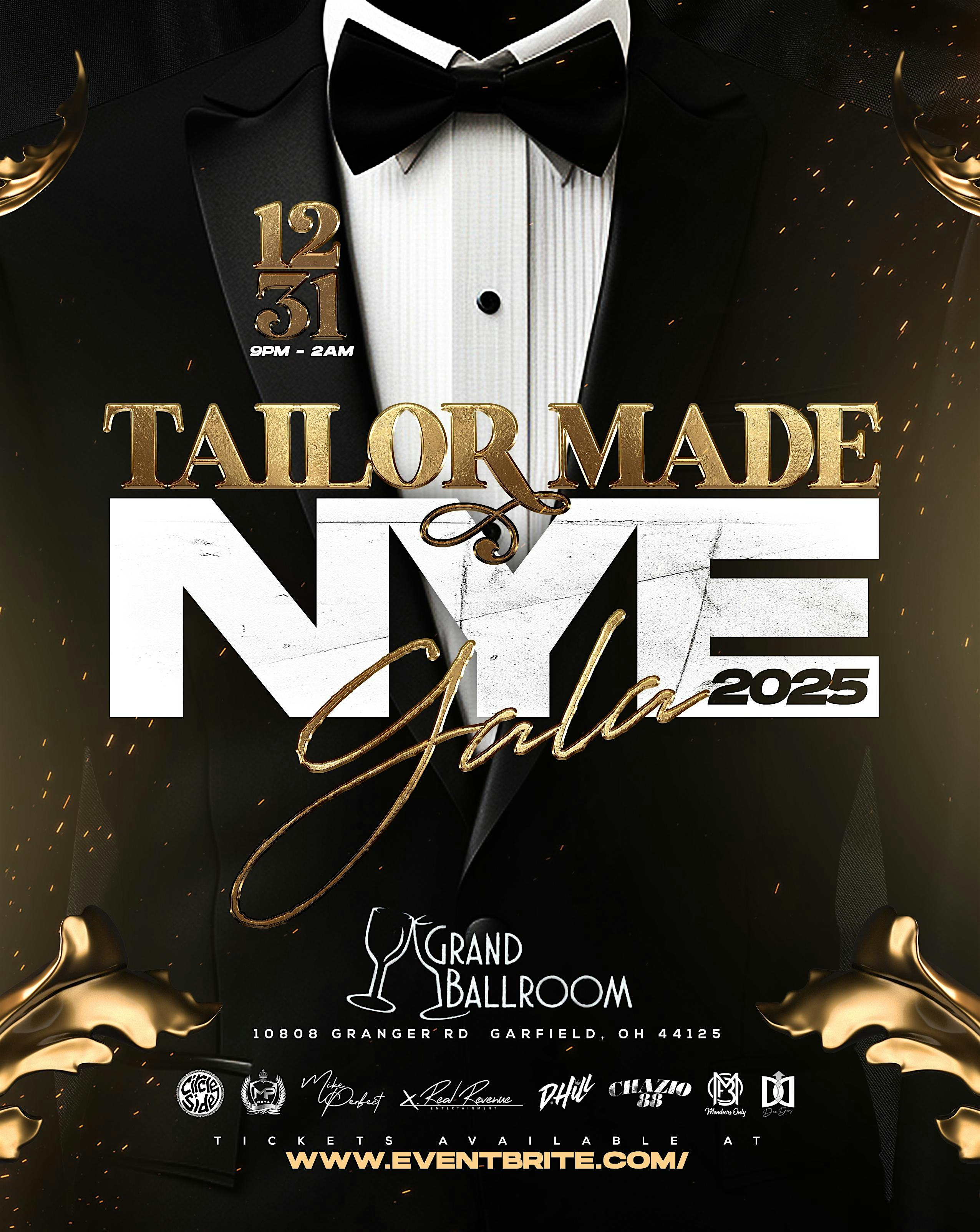 Tailor Made NYE Gala 2025 – Garfield Heights, OH