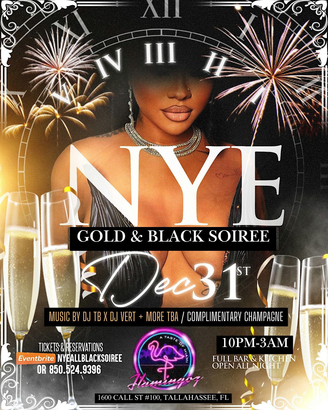 New Years Eve: Gold & Black Soiree – Tallahassee, FL