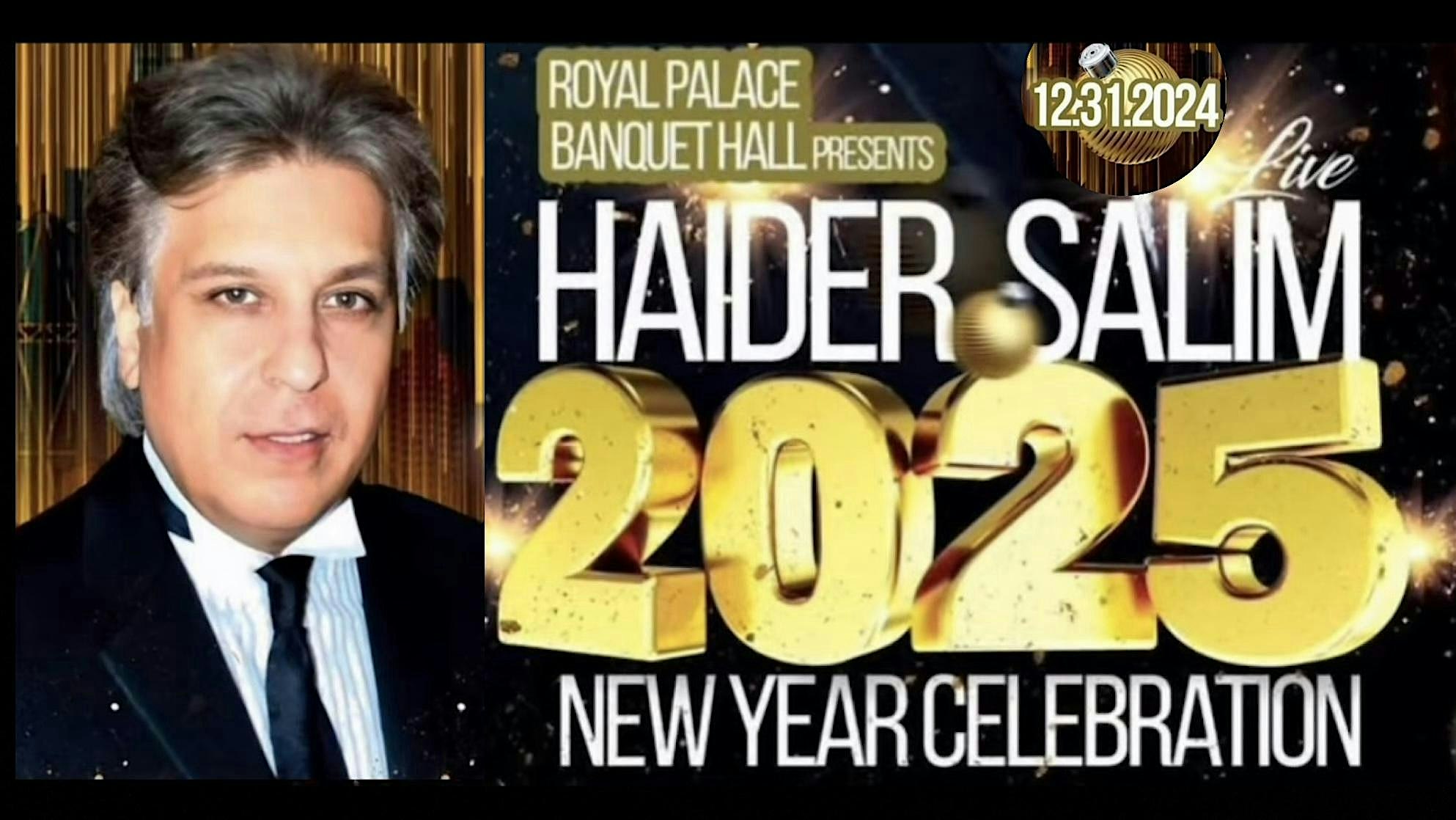 New Year’s Eve with Haider Salim – Fremont, CA