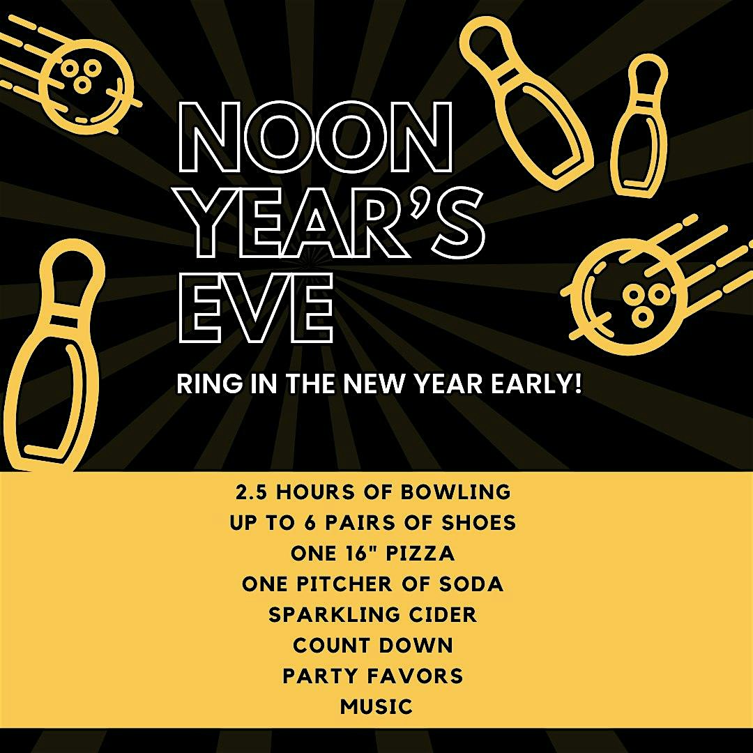 Noon Year’s Eve at Pinz! – Oakdale, MN