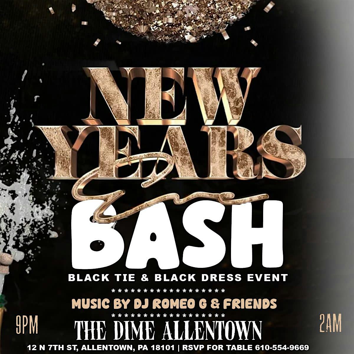 New Years Eve Bash 2025 Hosted By DJ RomeoG – Allentown, PA