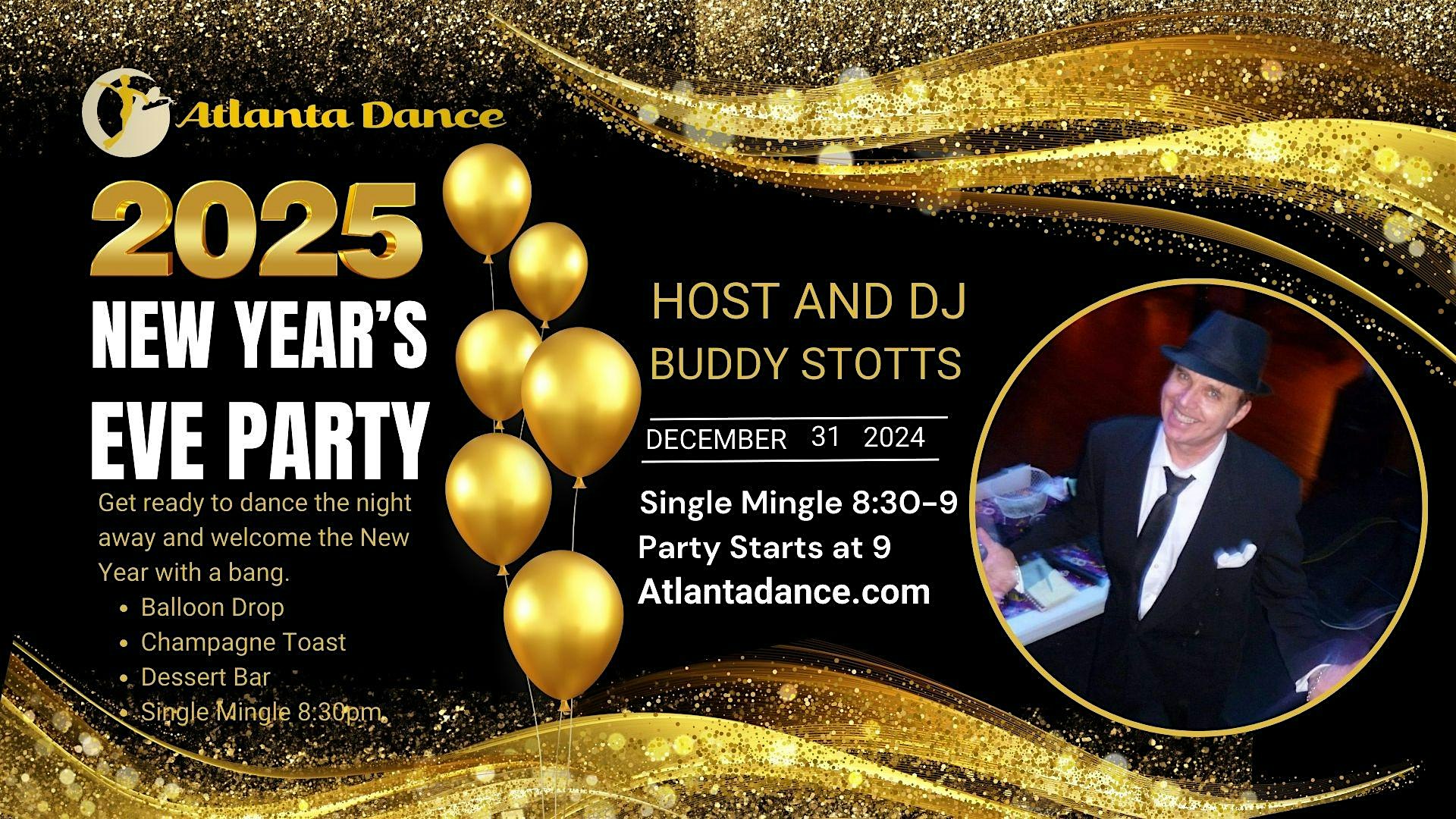 Atlanta Dance New Years Eve Party – Marietta, GA