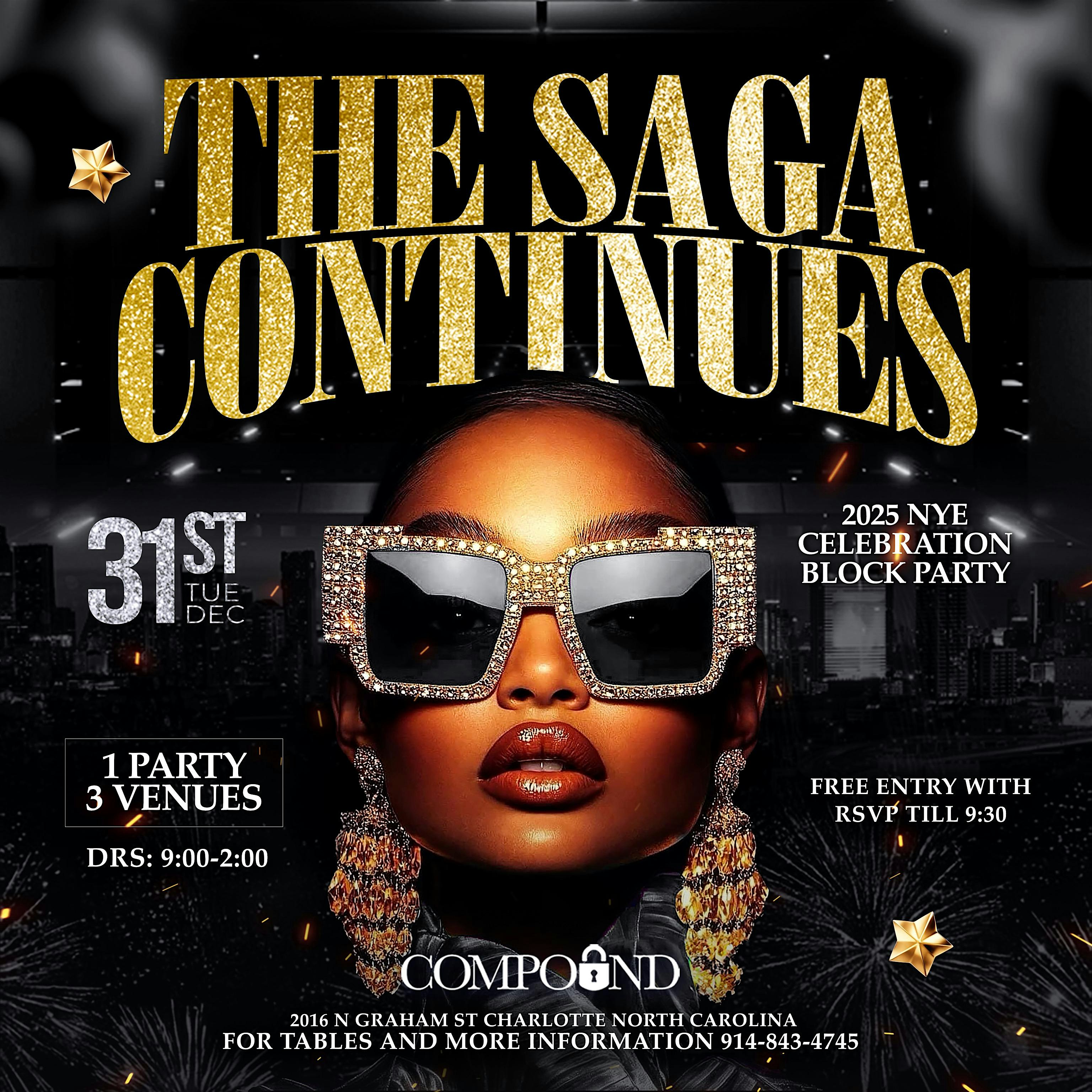 The saga continues! NYE 2025 celebration! $500 2 bottles ! – Charlotte, NC