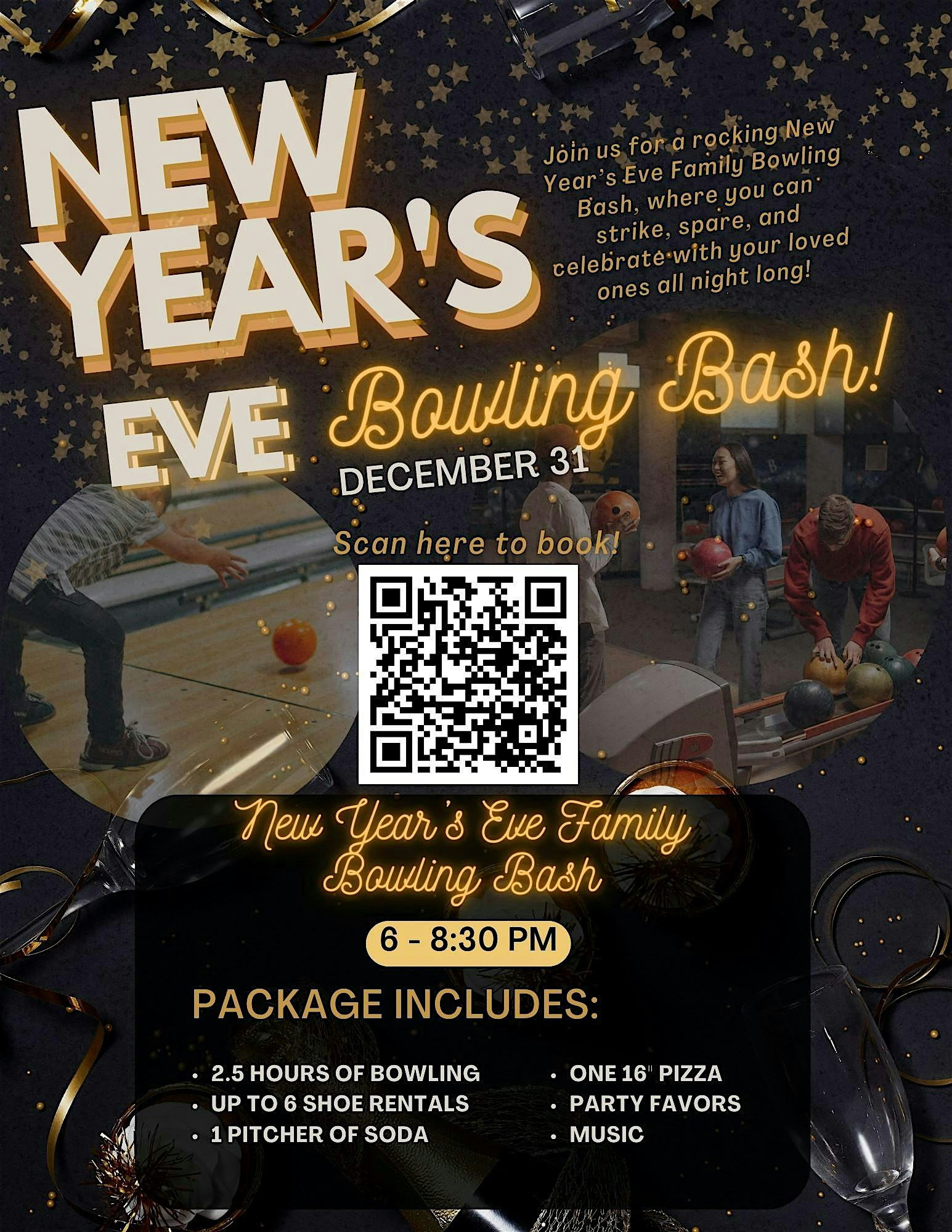 NYE Bowling Bash at Hillside Bowl – Hillside, IL