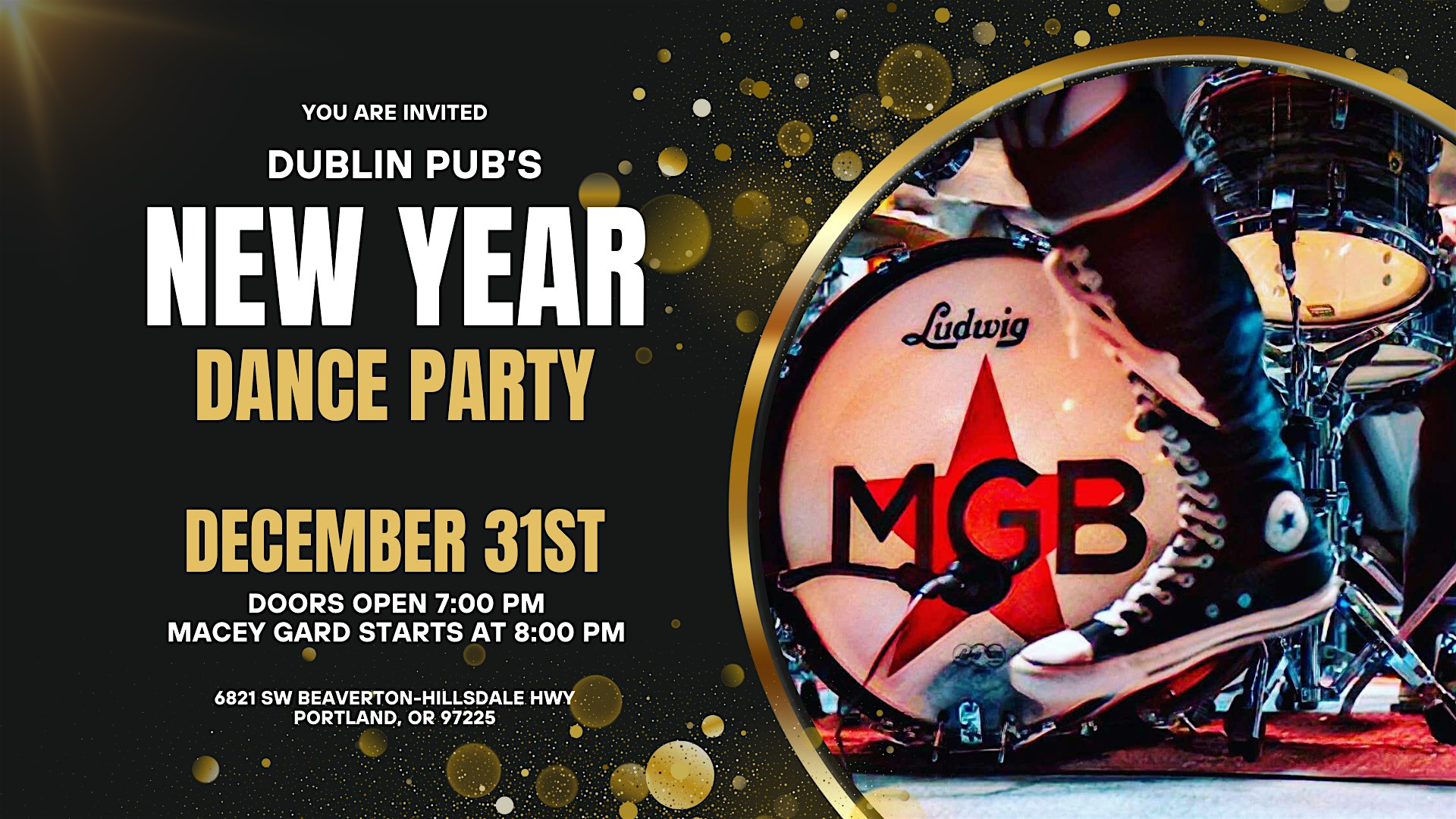 New Years Eve with Macey Gard Band – Portland, OR