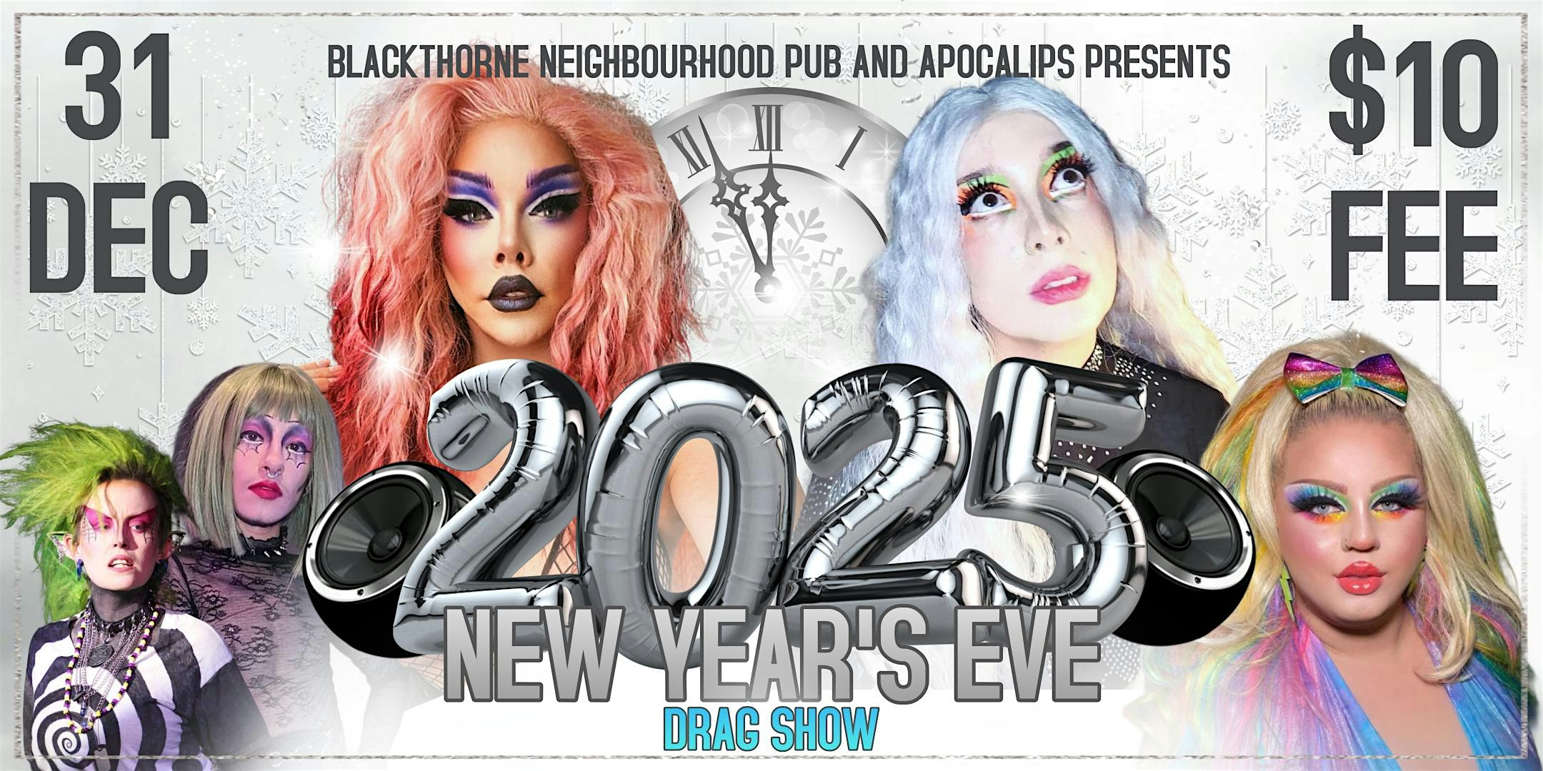 2025 New Years Eve DRAG SHOW – Kennewick, WA