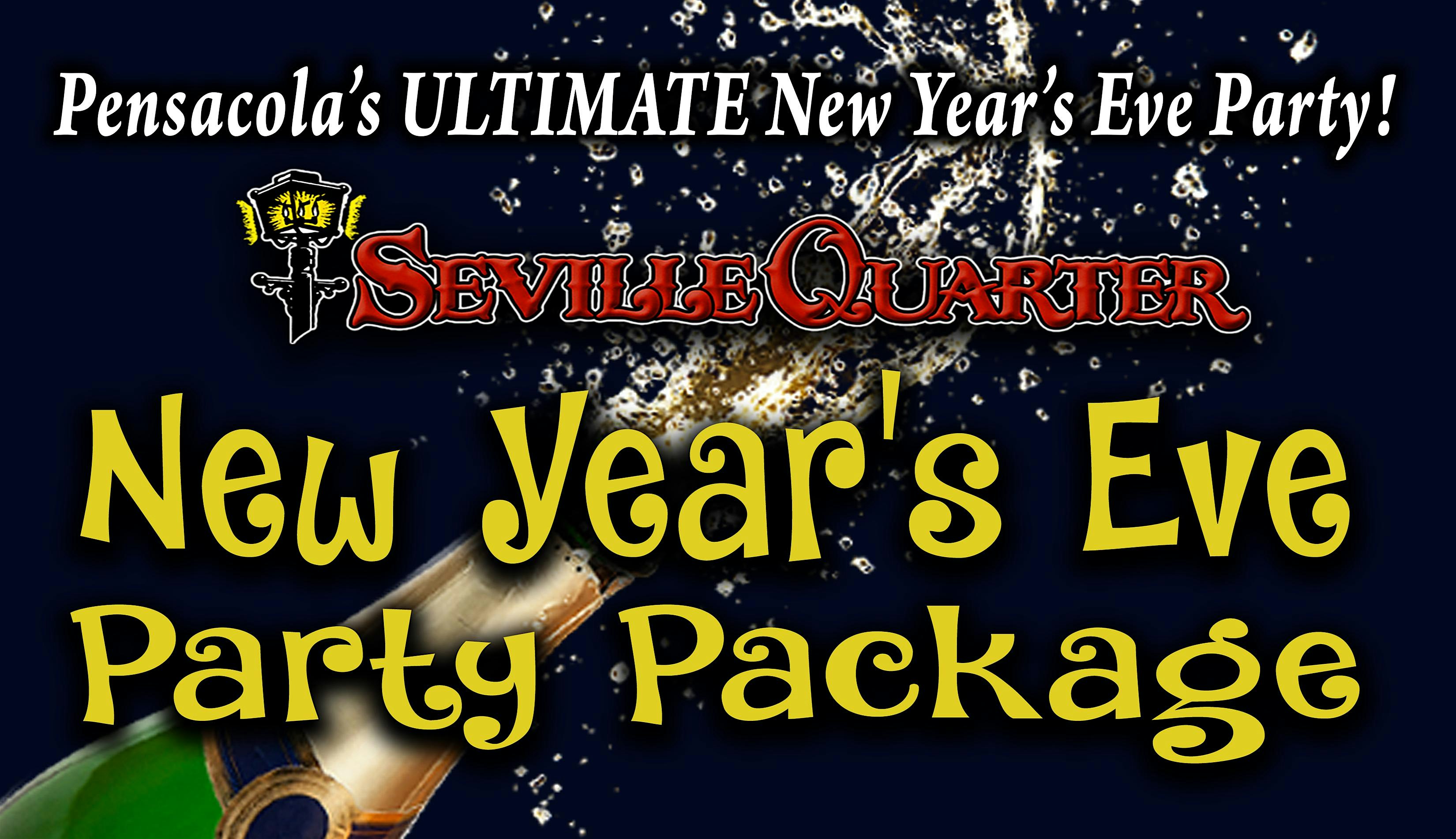 New Year’s Eve Celebration at Seville Quarter – Pensacola, FL