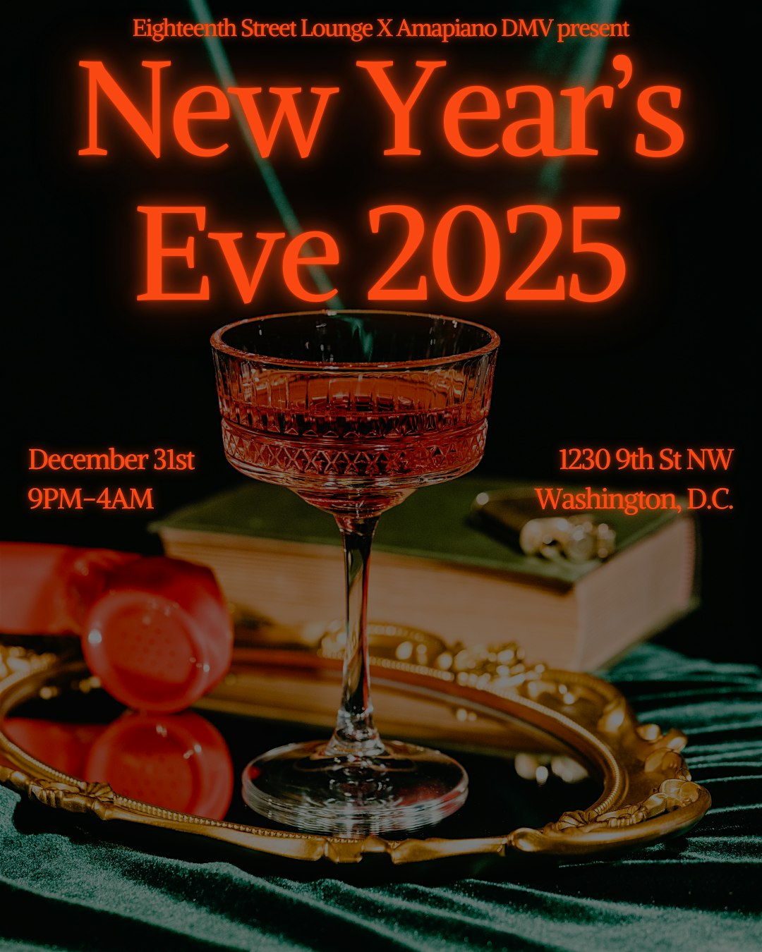 New Year’s Eve 2025 at ESL – Washington, DC