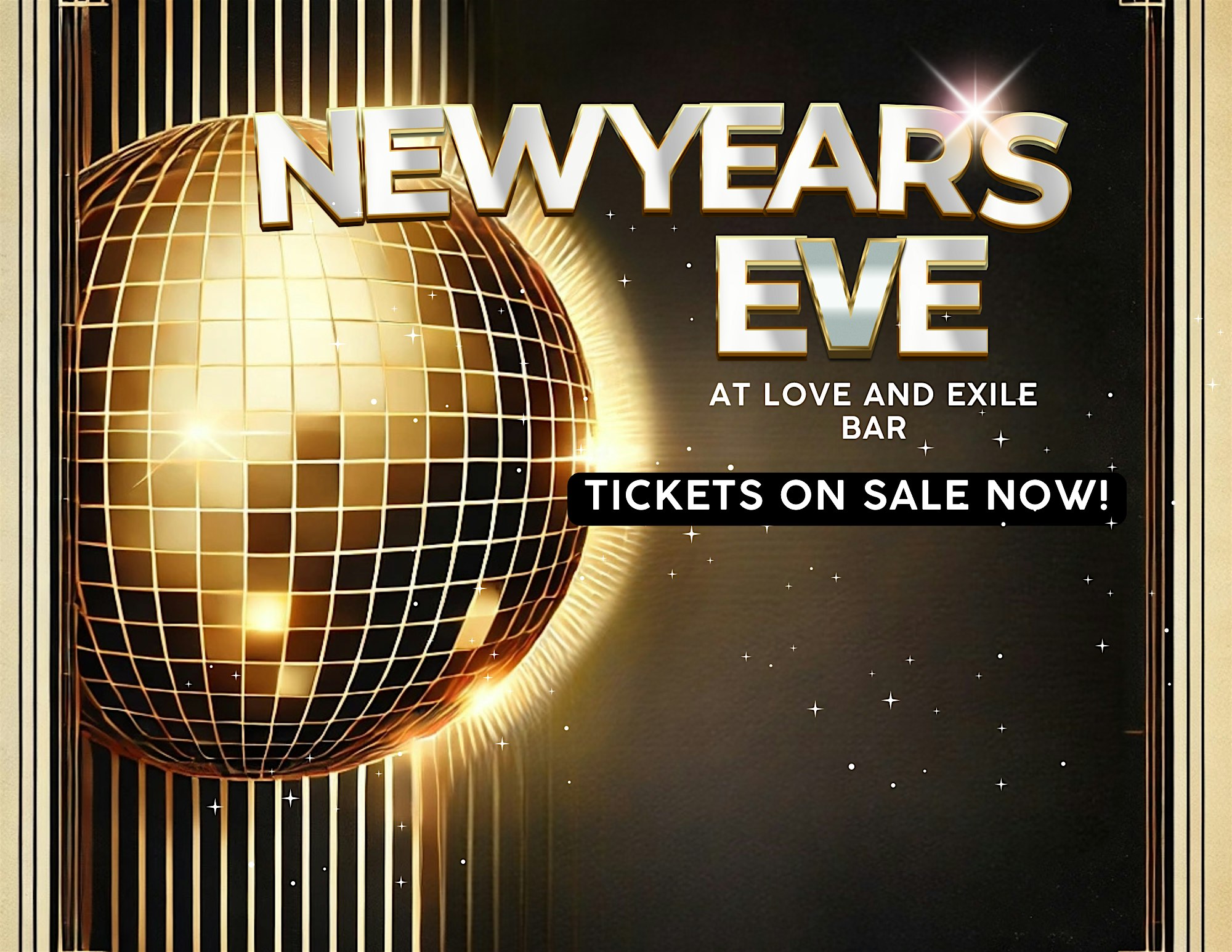 NEW YEAR’S EVE BASH at Love & Exile Bar – Nashville, TN