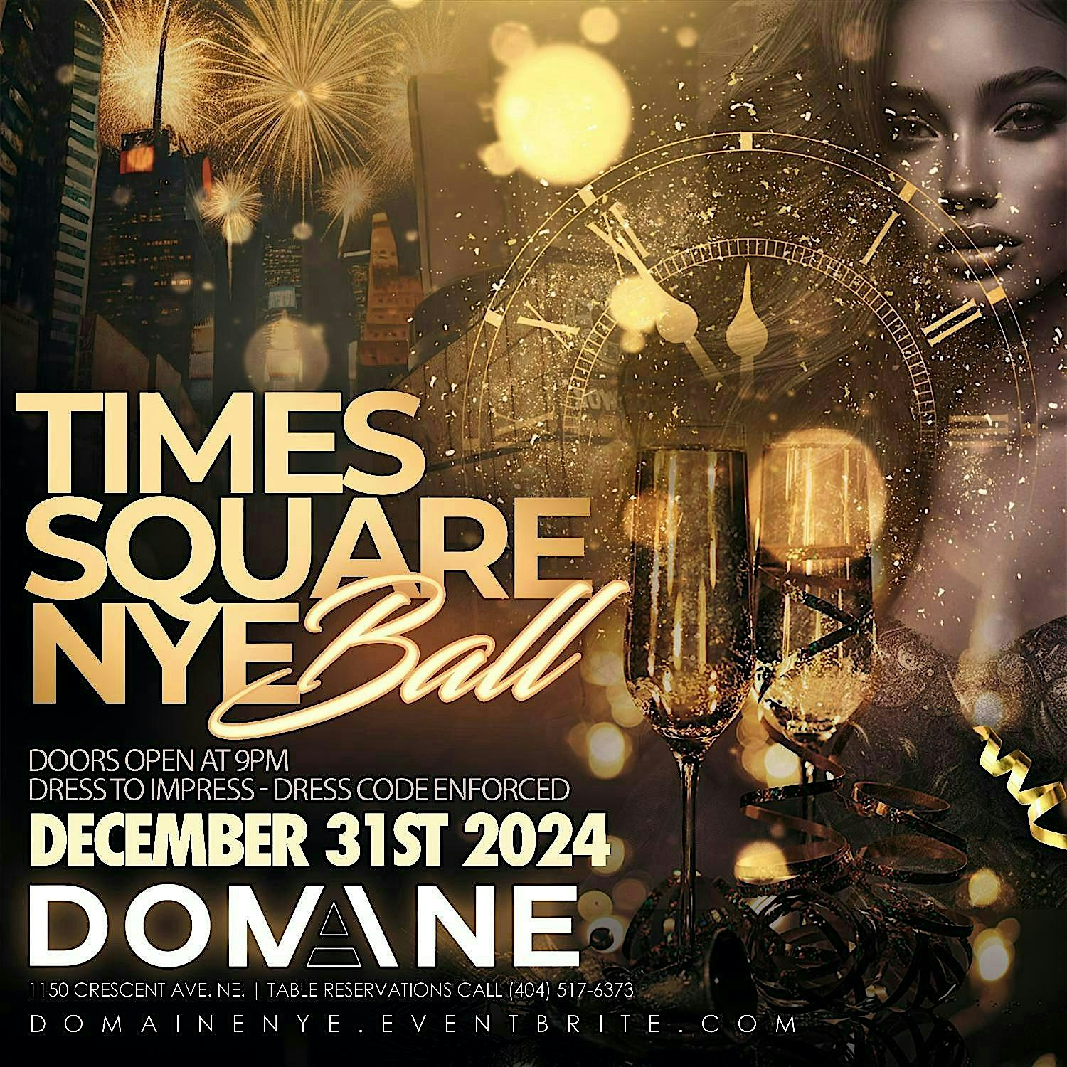 Times Square in ATL | New Years Eve – Atlanta, GA