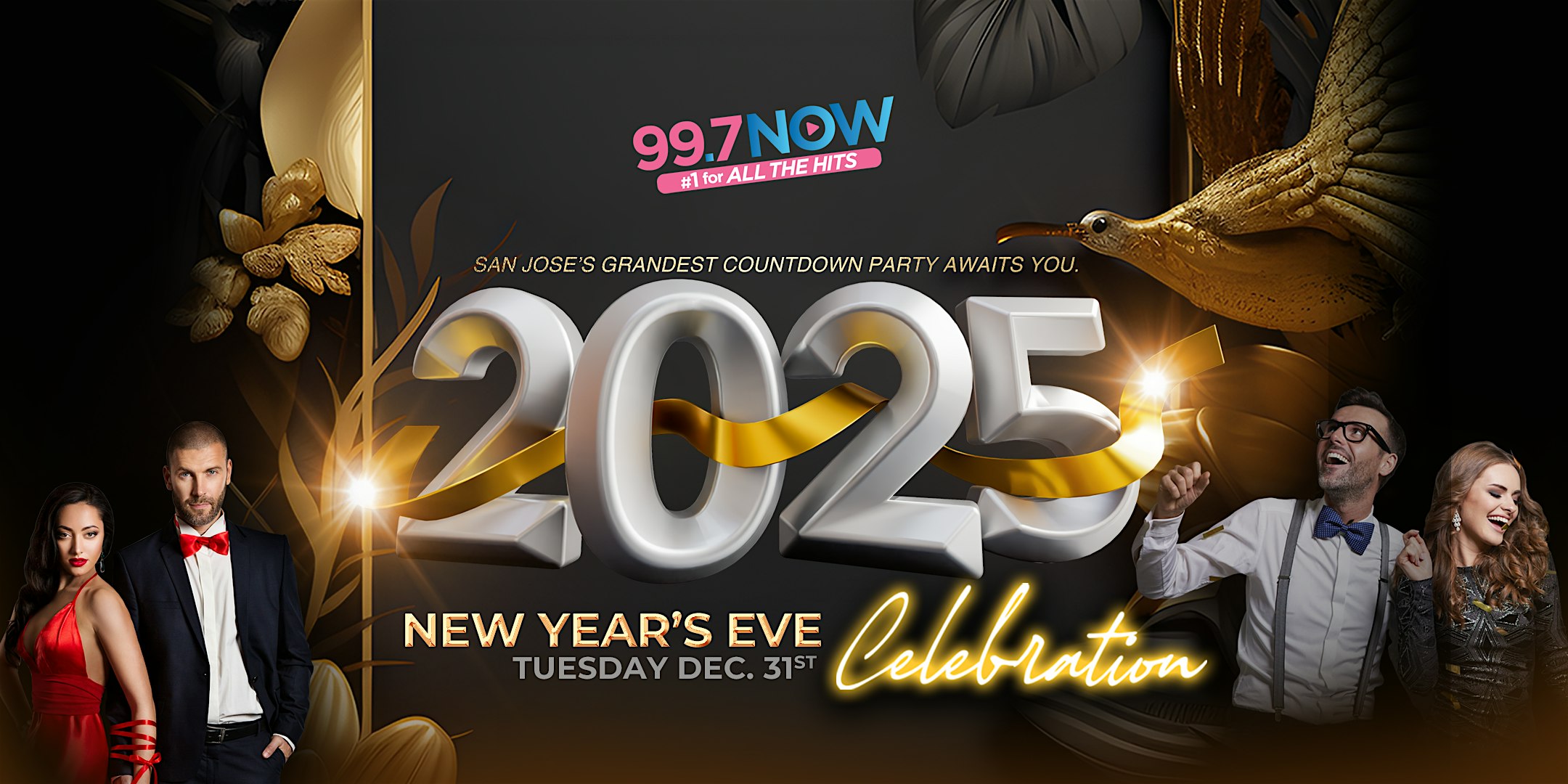 99.7FM New Year’s Eve Celebration – San Jose – San Jose, CA