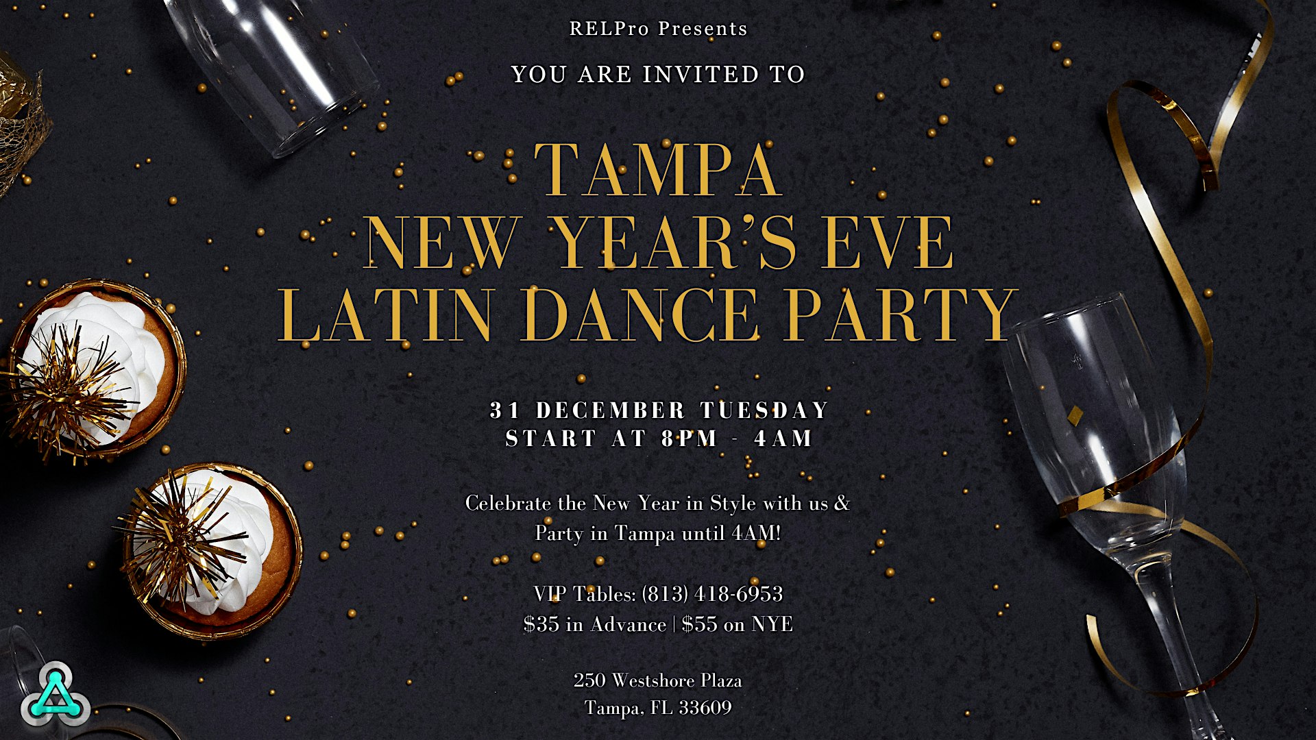 Tampa New Years Eve Latin Dance Party! – Tampa, FL