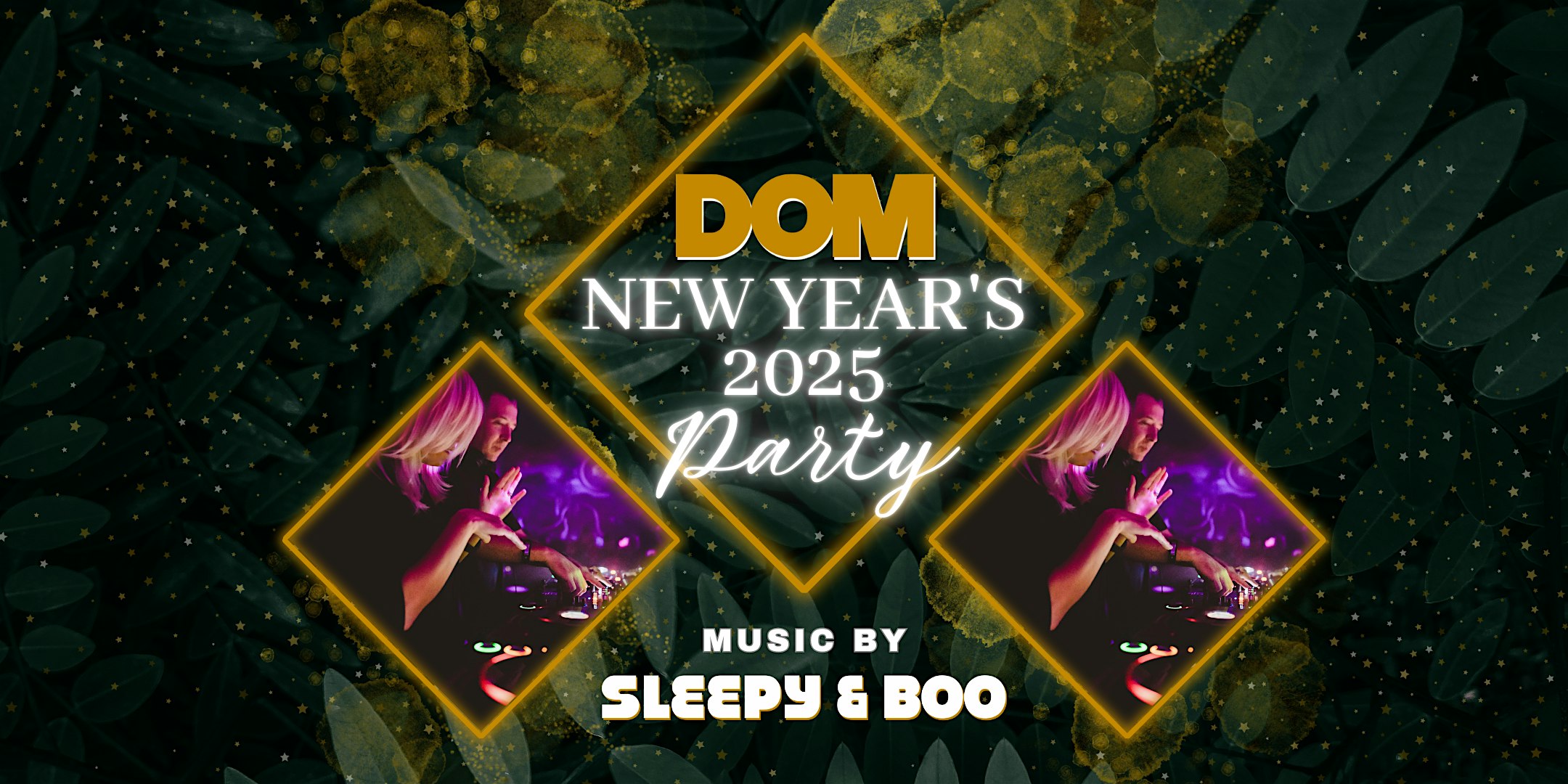 New Years Eve 2025 at DOM New York | 4 Hr open Bar | Music By Sleepy & Boo – New York, NY