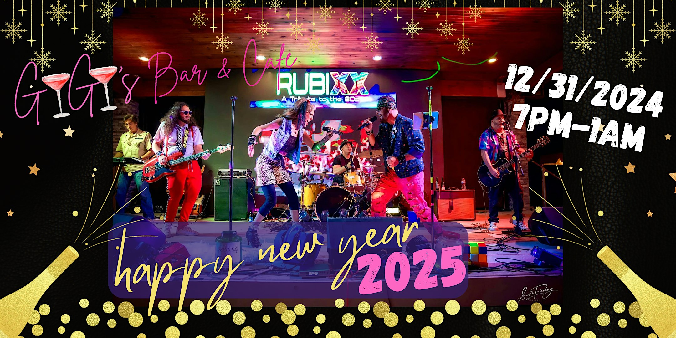 Rubixx Performs LIVE, New Years Eve Dinner, 007 Theme, Casino Chips, Prizes – Pompano Beach, FL