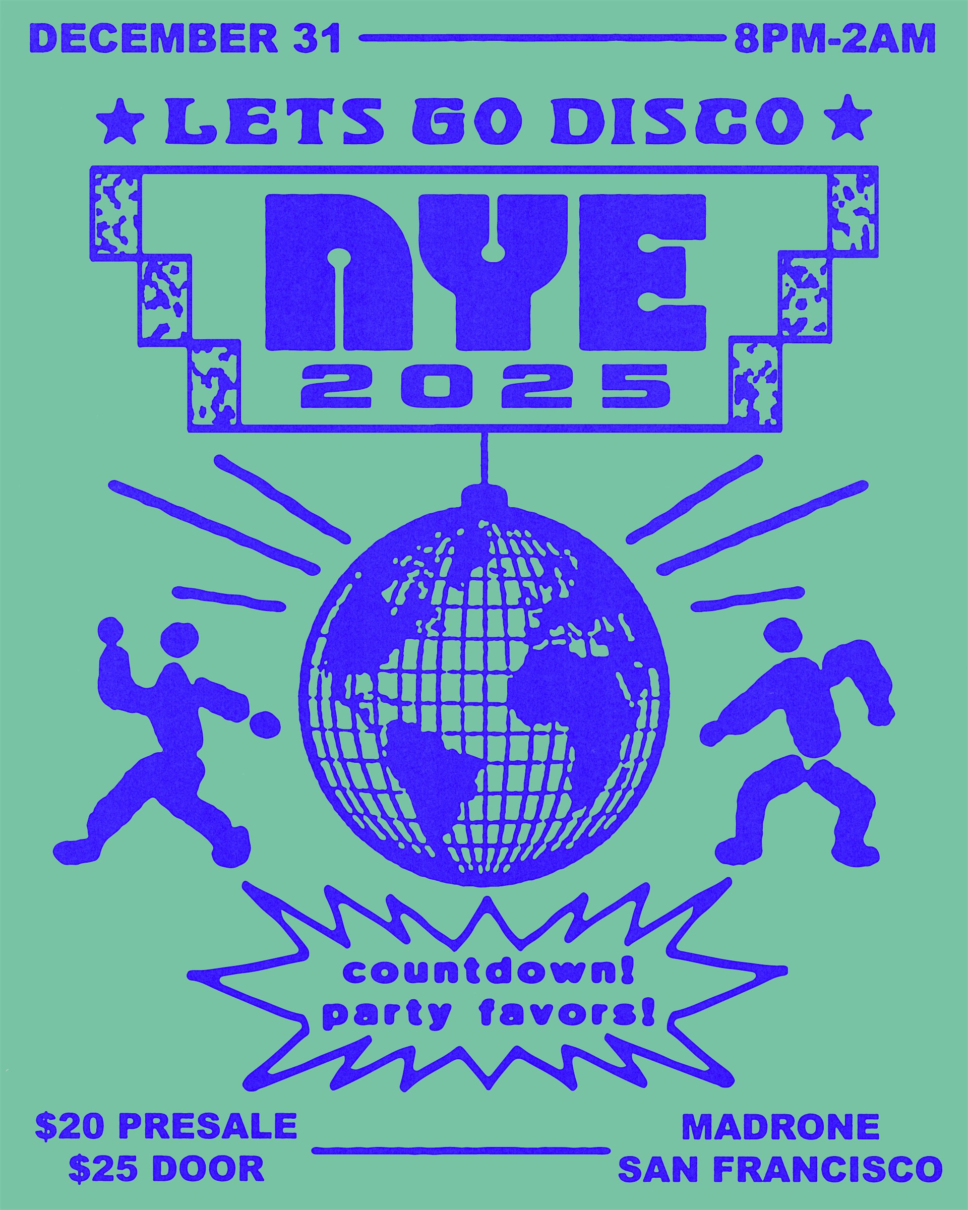 Let’s Go Disco NYE 2025 – San Francisco, CA