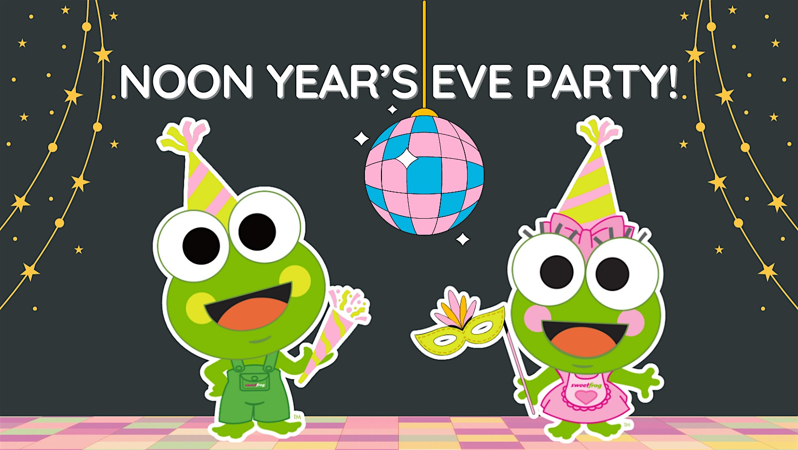 Noon Year’s Eve Party at sweetFrog Victorville – Victorville, CA