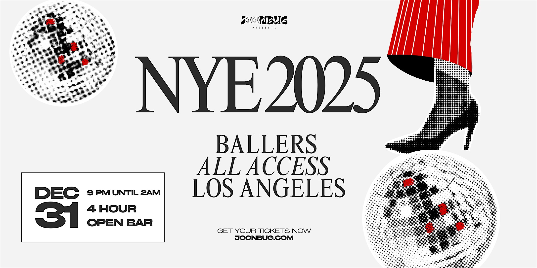 LA Ballers VIP All Access Party Pass NYE 2025 – Los Angeles, CA