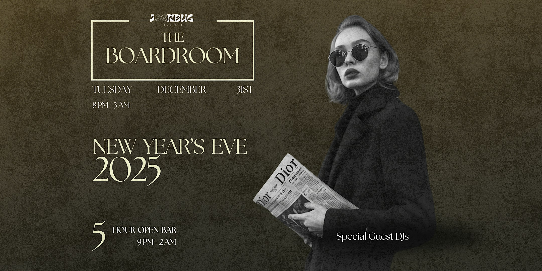 The Boardroom New Years Eve Party 2025 – New York, NY