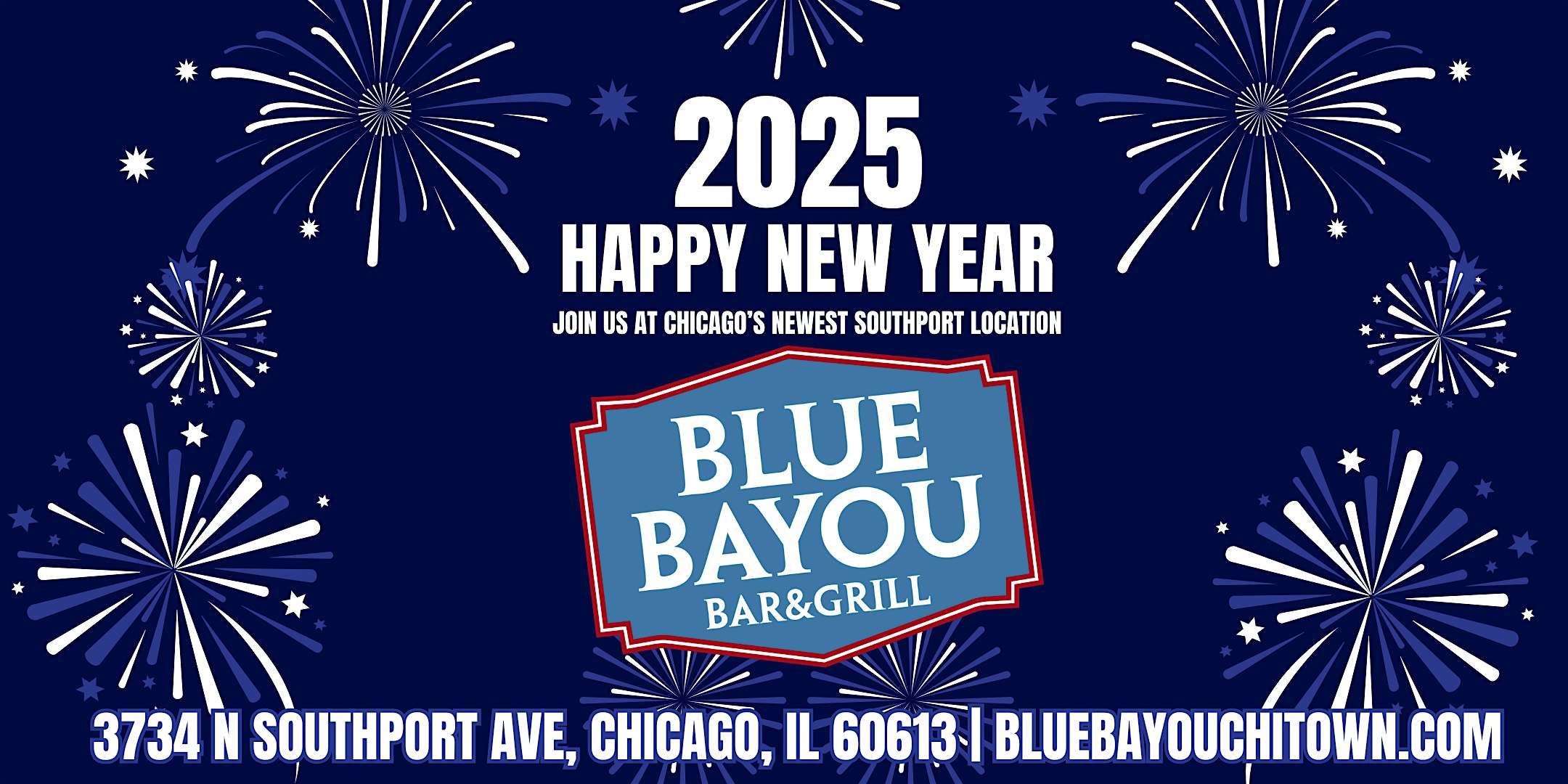 New Year’s Eve at Blue Bayou – Chicago, IL