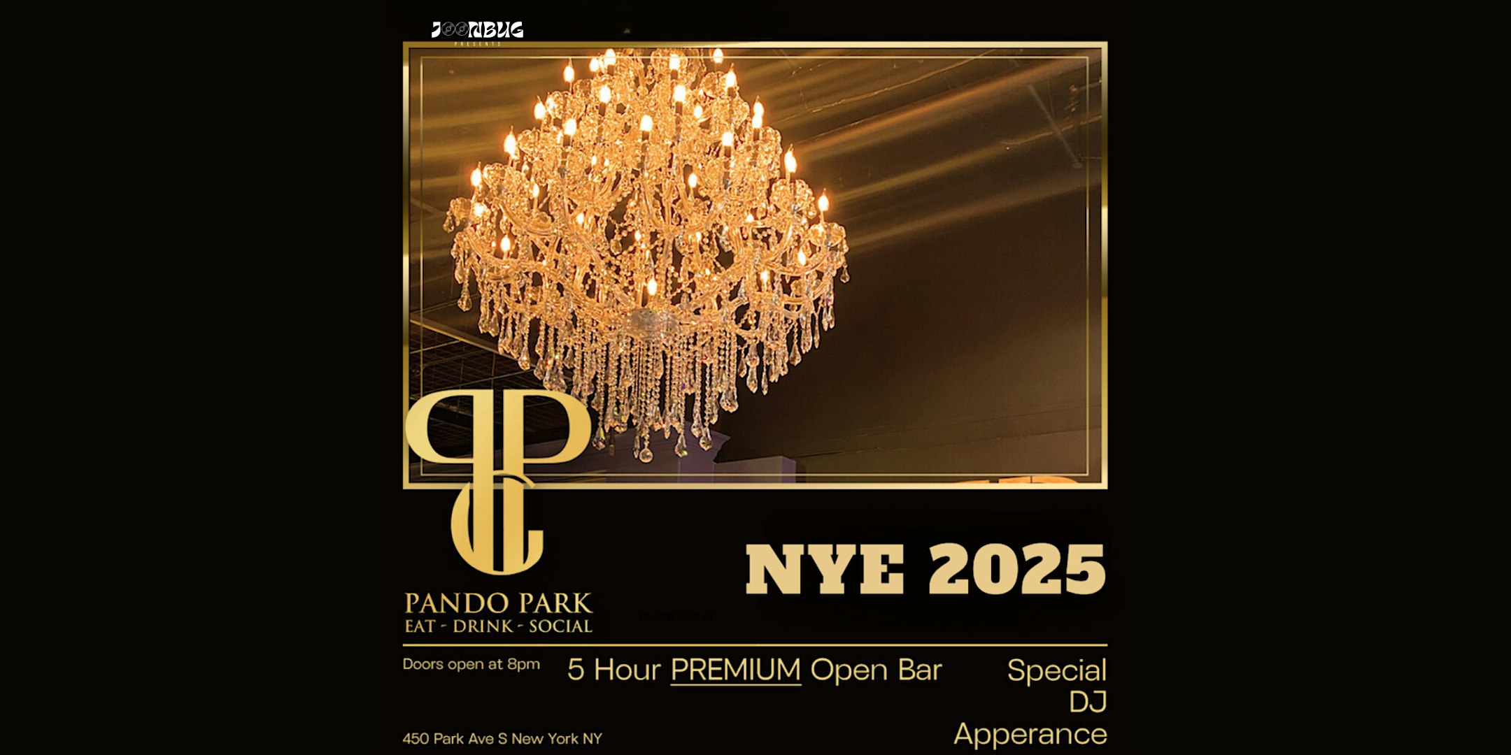 Pando Park New Years Eve Party 2025 – New York, NY