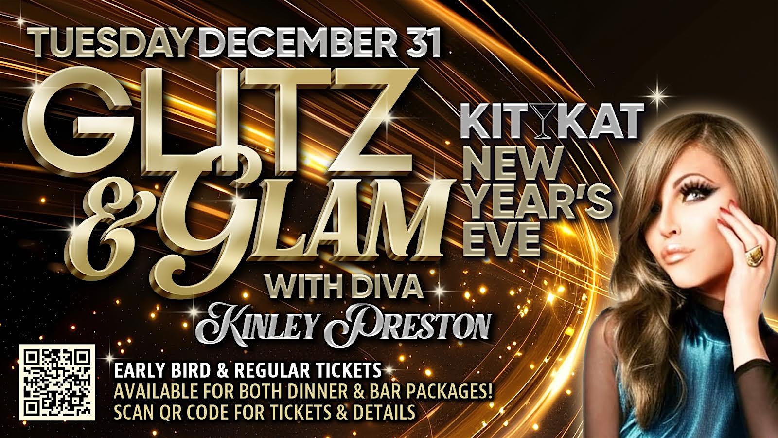 Kit Kat Glitz and Glam Drag Dinner NYE 2025 – Chicago, IL