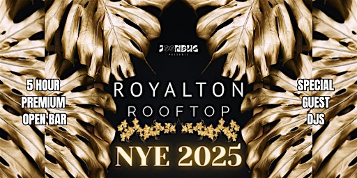 New Years 2025 at Royalton Rooftop! – New York, NY