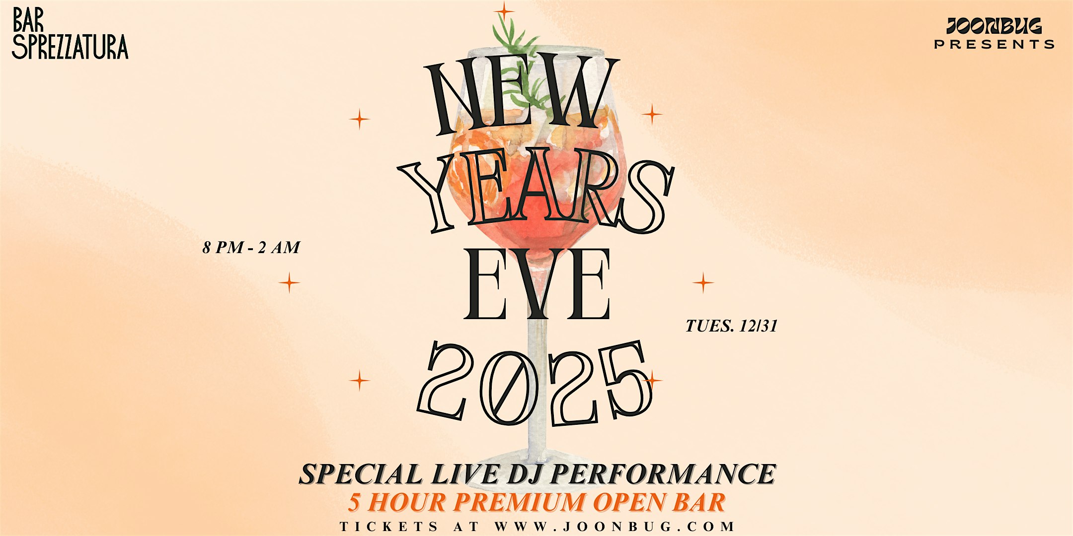 New Years Eve 2025 at Bar Sprezzatura – New York, NY