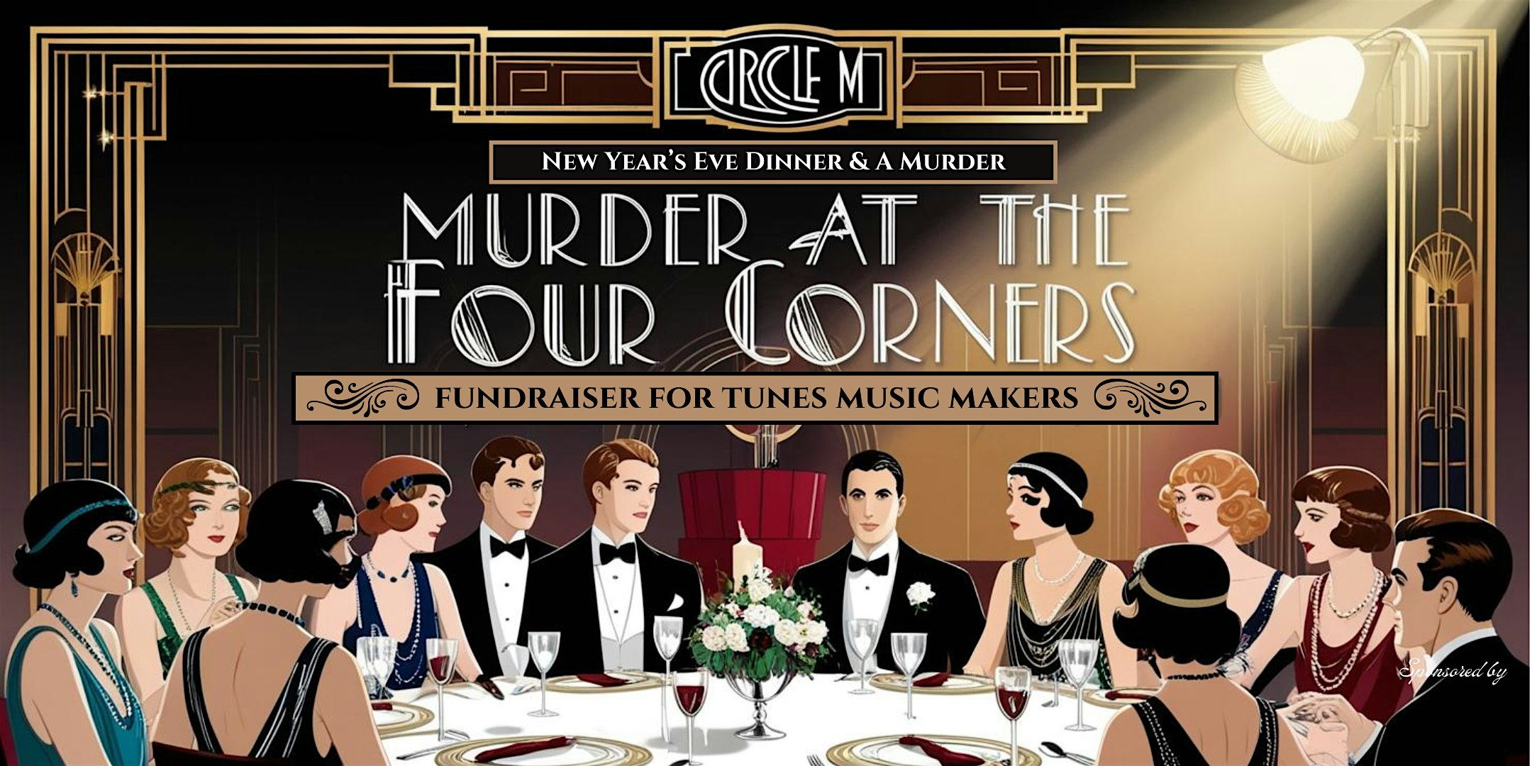 New Year’s Eve Dinner & A Murder Fundraiser for Tunes at Circle M – Beaver Island, MI