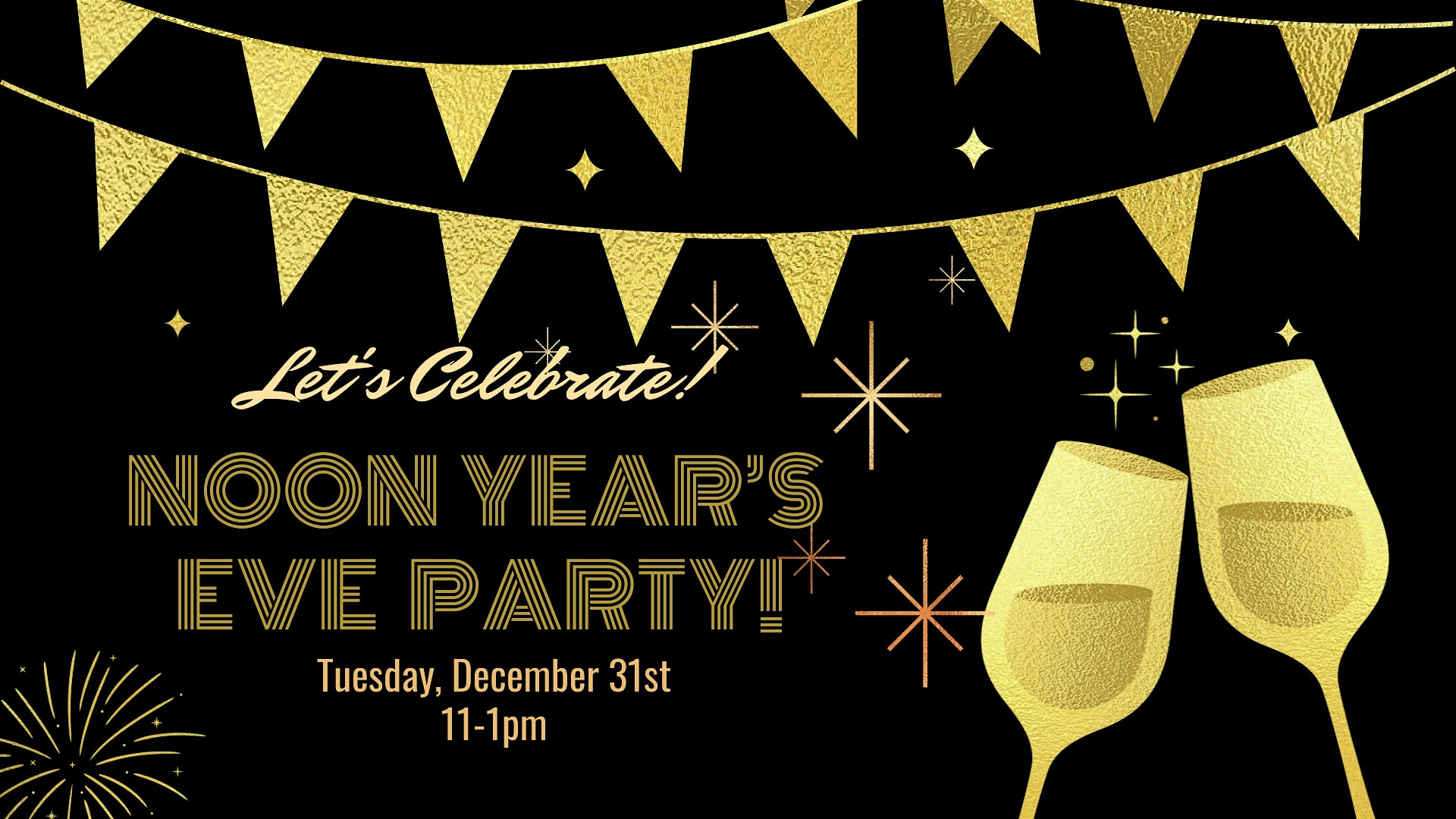 Noon Year’s Eve Celebration! – Janesville, WI