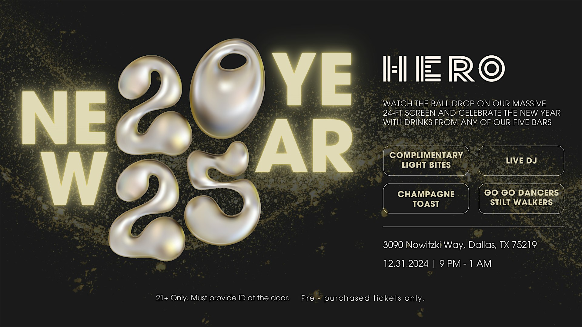 HERO NYE 2025 – Dallas, TX