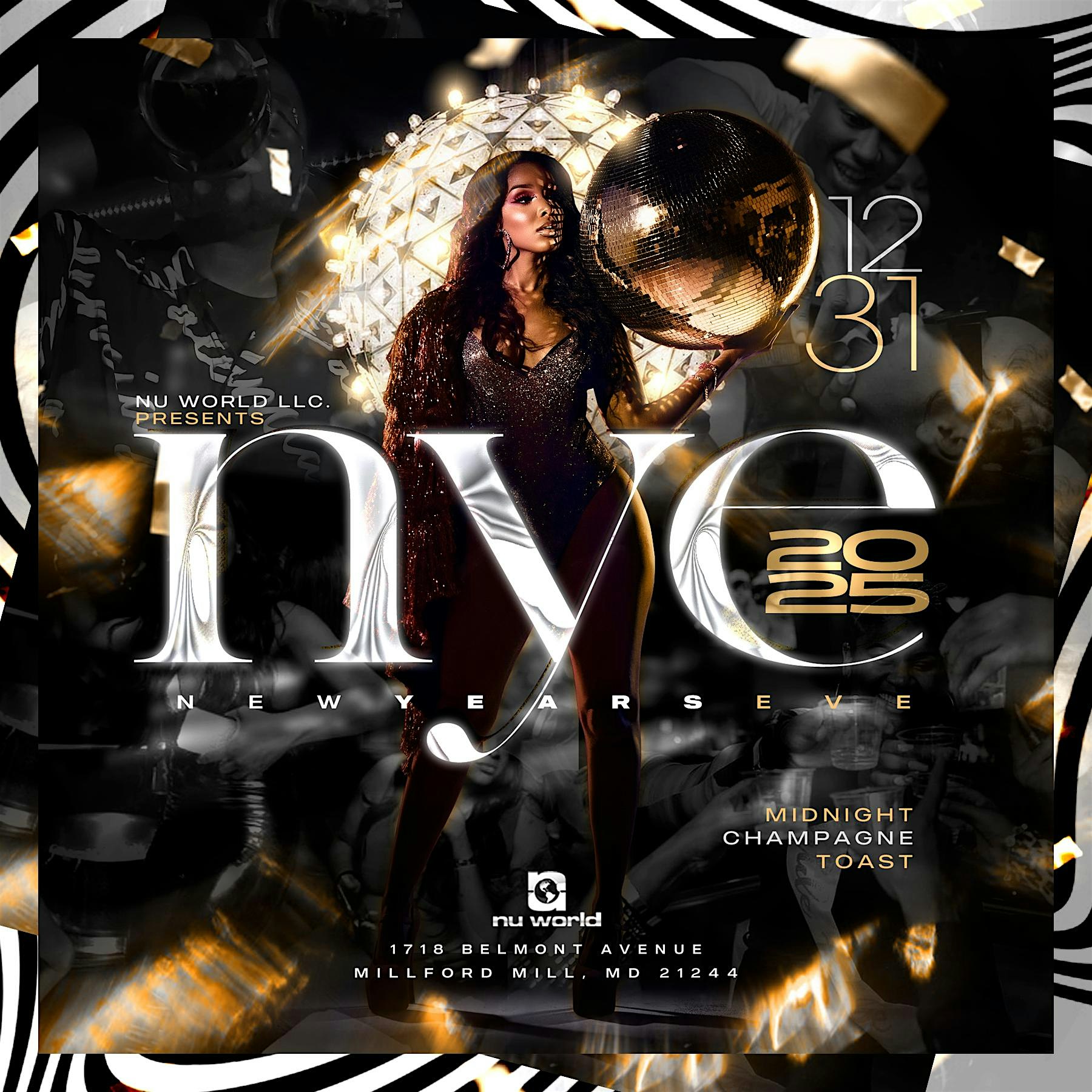 New Year’s Eve Event (Baltimore) – Woodlawn, MD