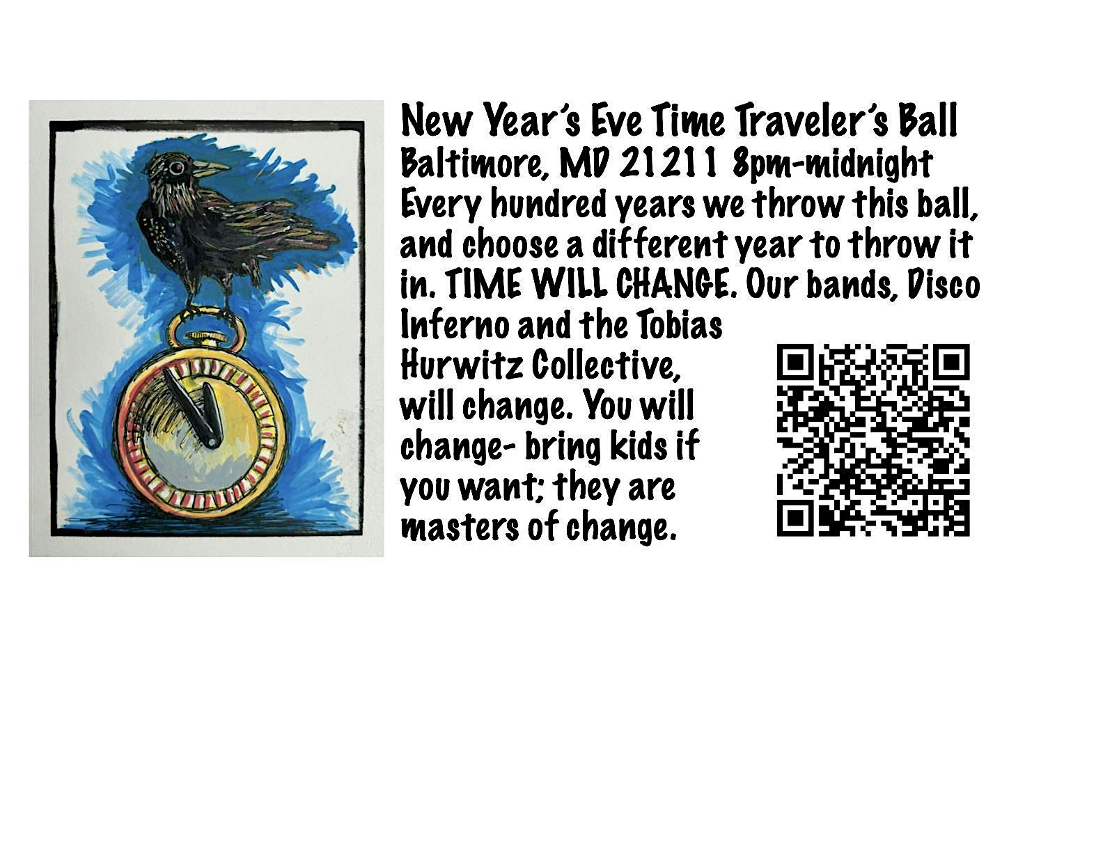 NYE Time Travelers Ball, Baltimore – Baltimore, MD