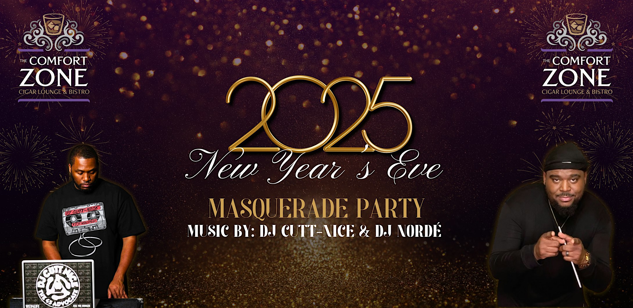 NYE: Masquerade Party w/ DJ Cutt-Nice & DJ Nordé – Lansing, MI