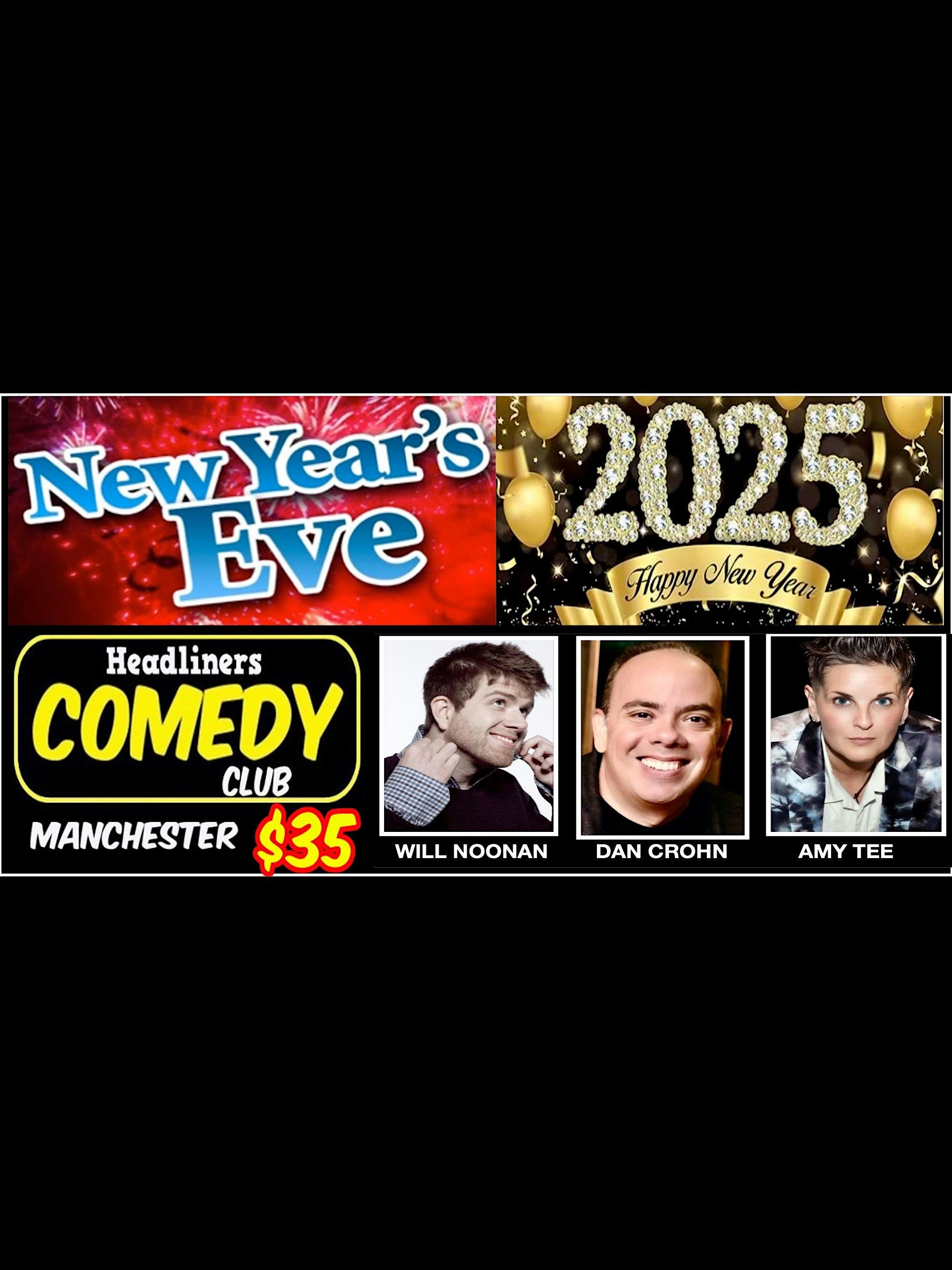 New Years Eve – Comedy Show – Manchester, NH