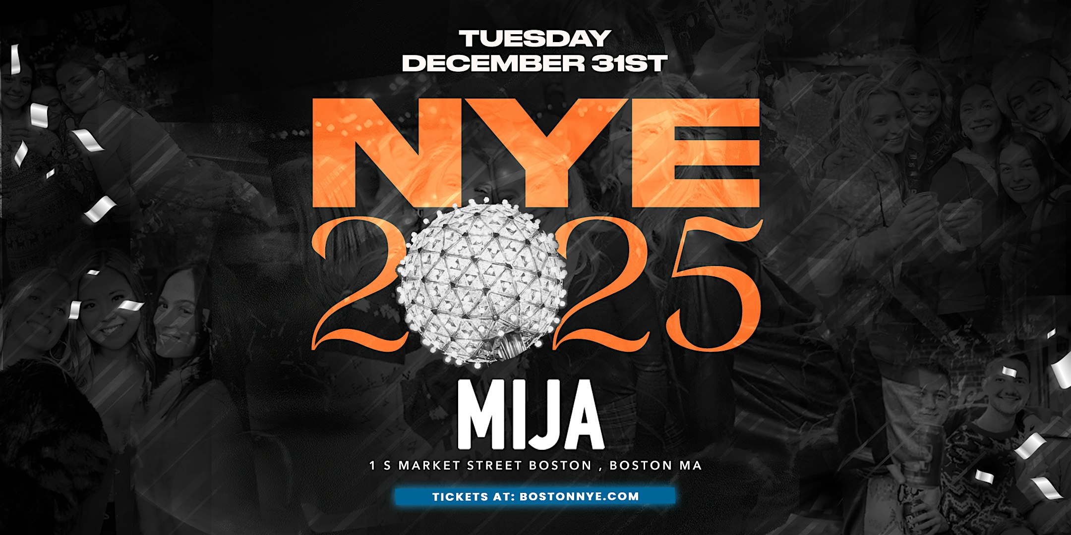 MIJA CANTINA – New Years Eve Boston 2025 – Boston, MA