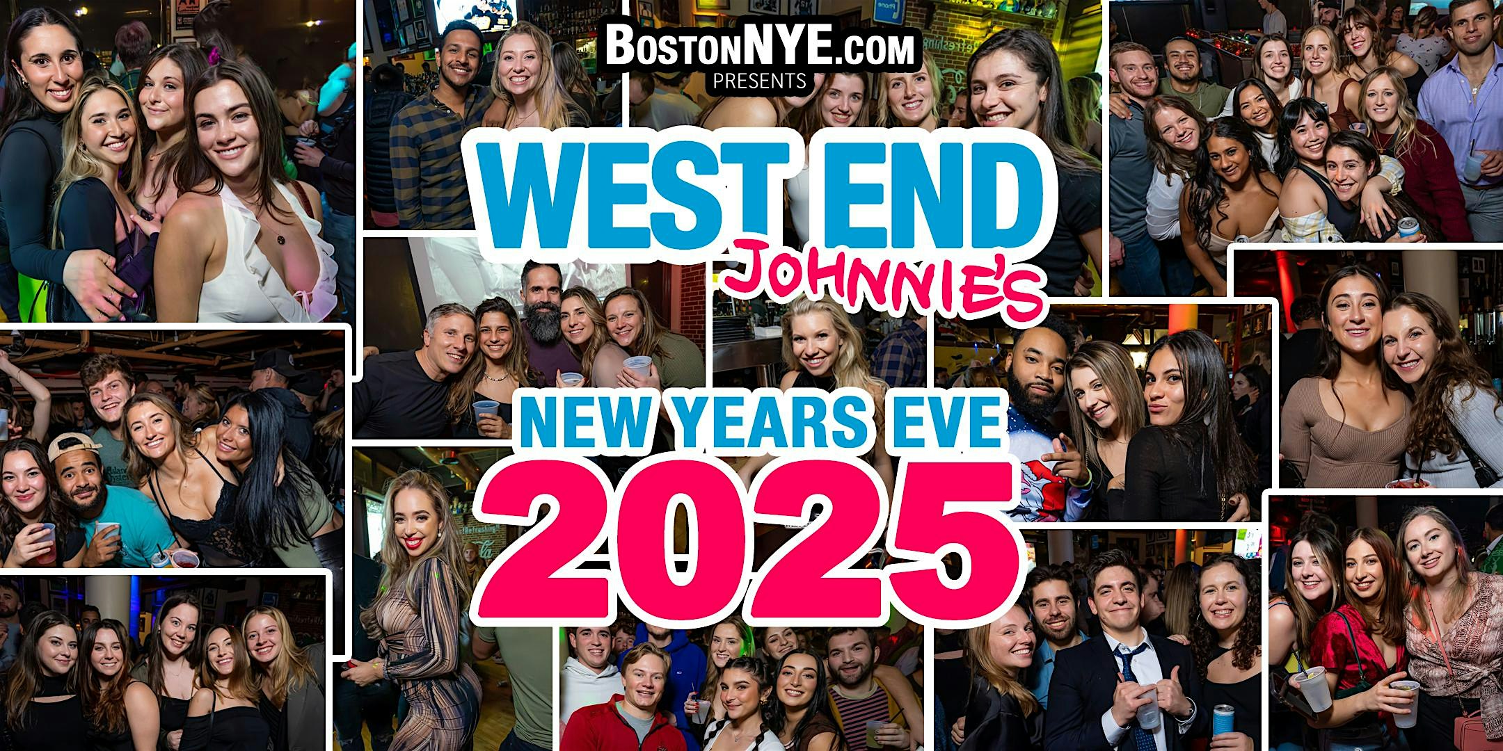 WEST END JOHNNIE’S – New Years Eve 2025 – Boston, MA