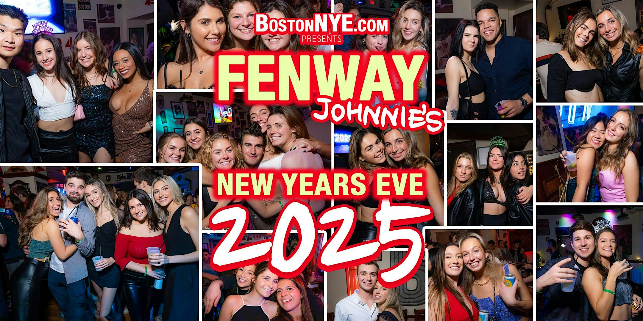 FENWAY JOHNNIE’S – New Years Eve 2025 – Boston, MA