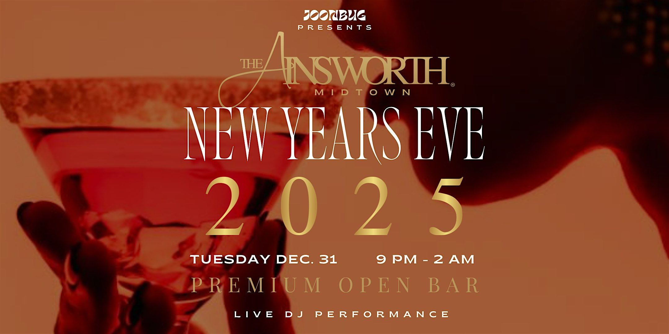 NYE 2025 Party Ainsworth Midtown – New York, NY