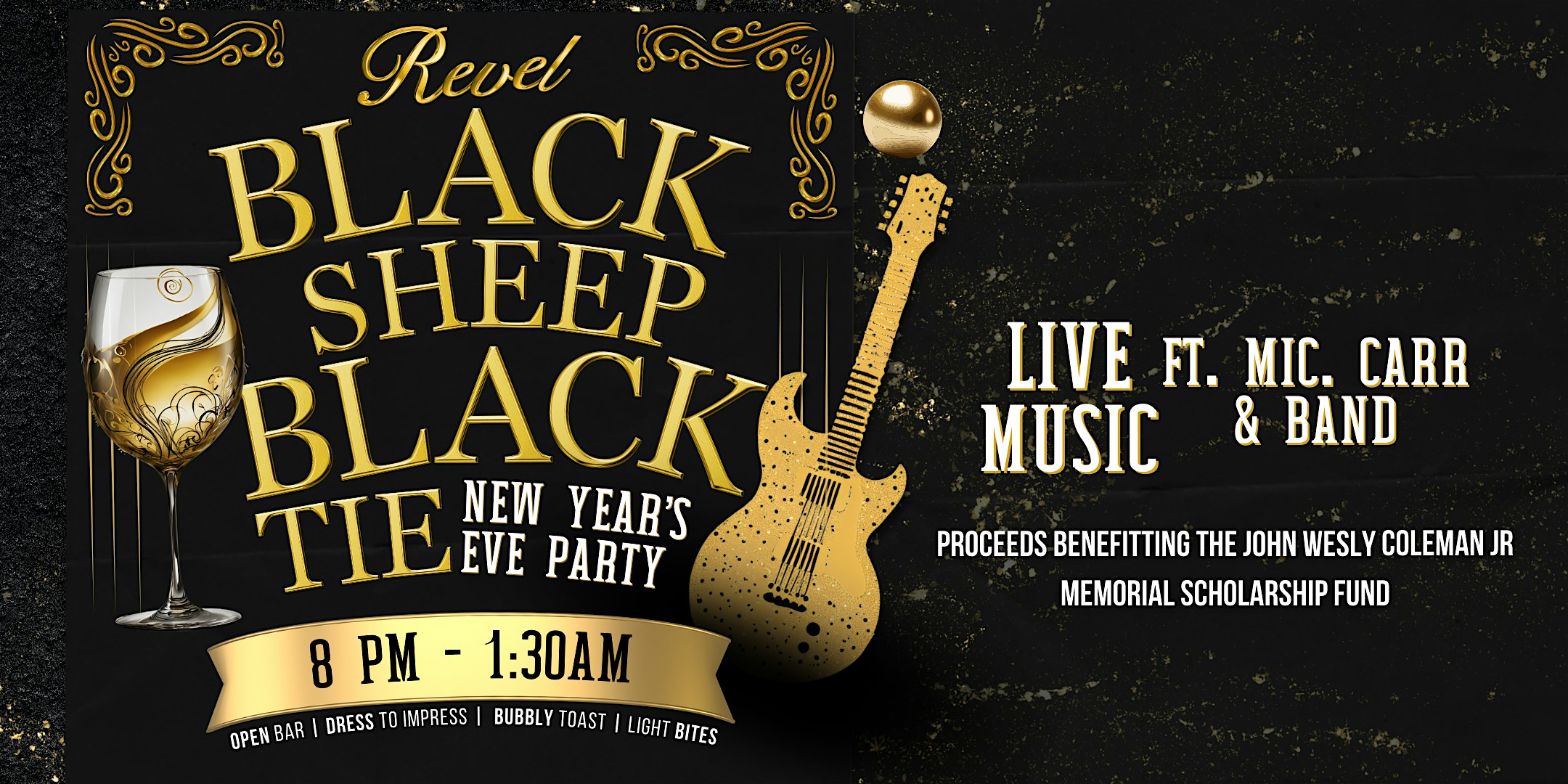 Black Sheep, Black Tie NYE Celebration – Cincinnati, OH