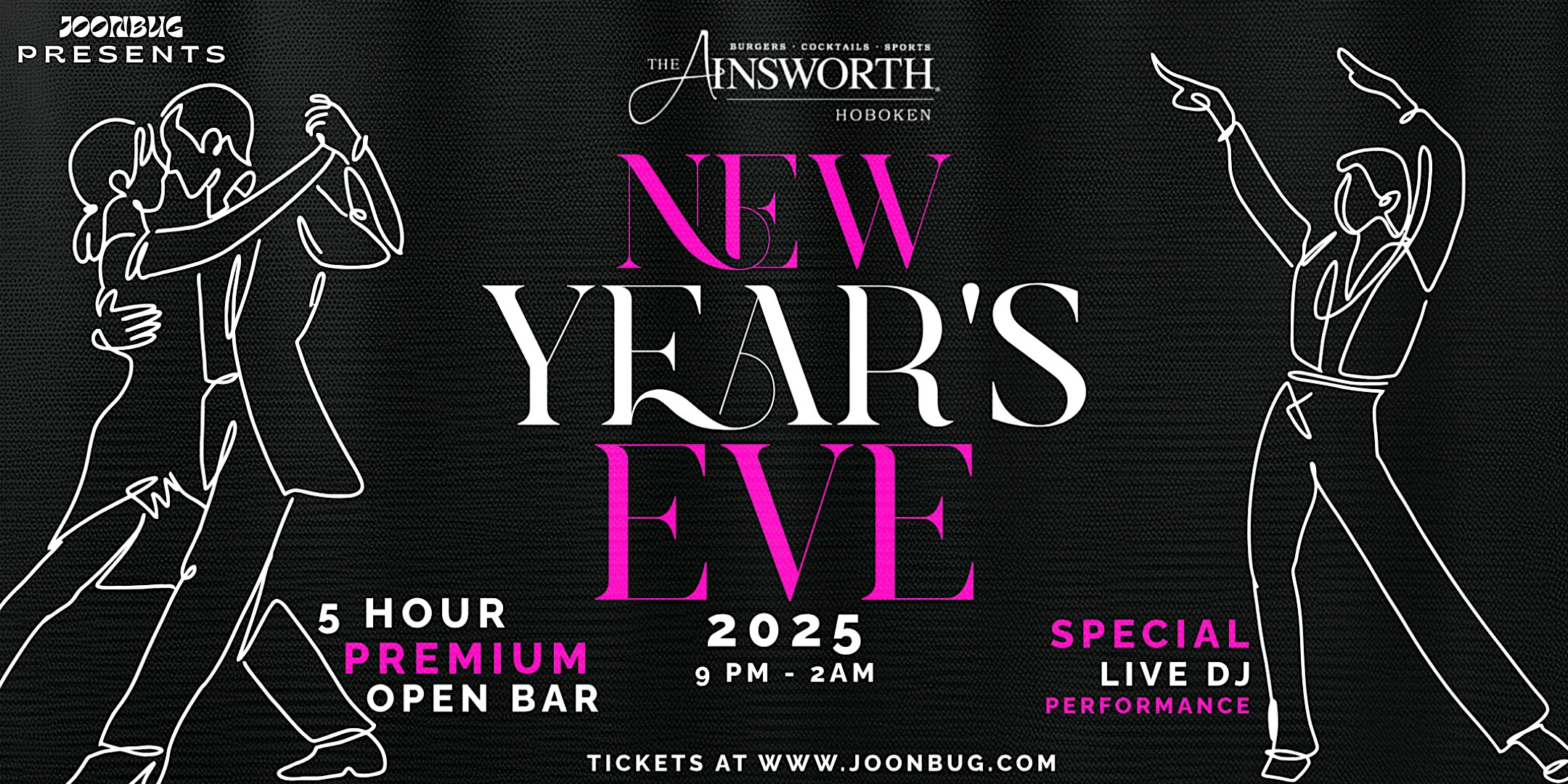 NYE Party 2025 Ainsworth Hoboken – Hoboken, NJ