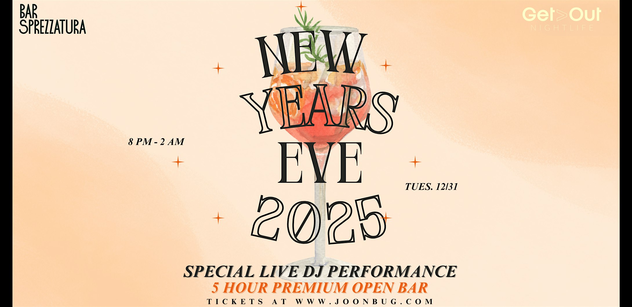 Bar Sprezzatura NYE 2025 Celebration – New York, NY