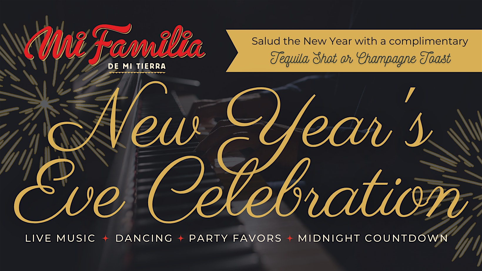 New Year’s Eve Celebración at Mi Familia – San Antonio, TX