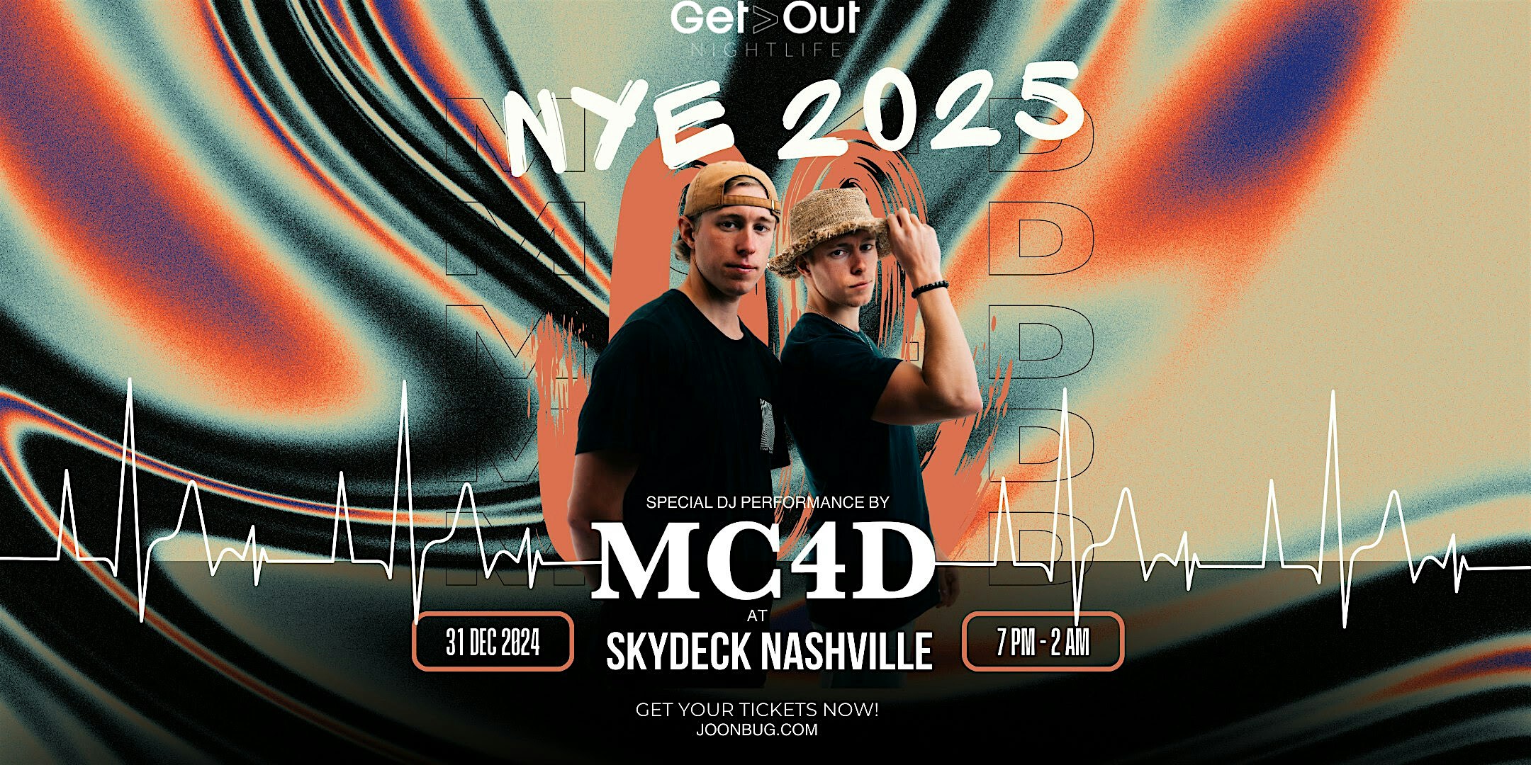 Skydeck On Broadway New Years Eve Party 2025! by Get Out Presents – Nashville, TN