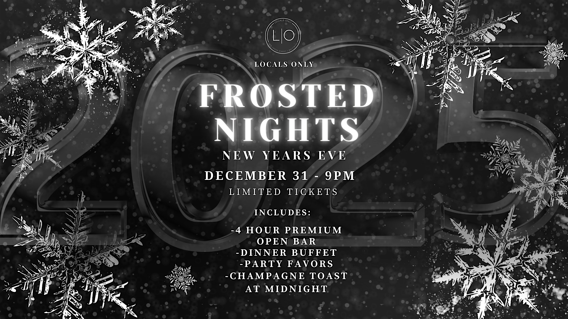 New Year’s Eve Frosted Nights Party – Baltimore, MD