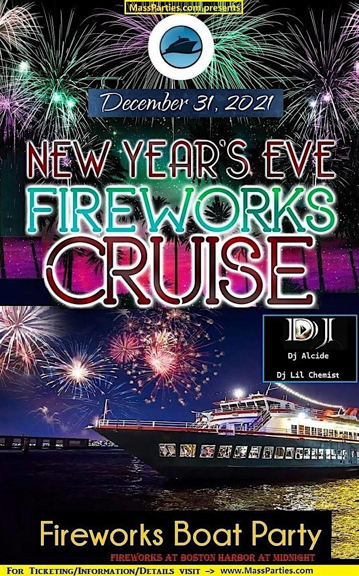 Boston Harbor New Year’s Eve Fireworks Cruise (Exclusive/Limited Capacity) – Boston, MA