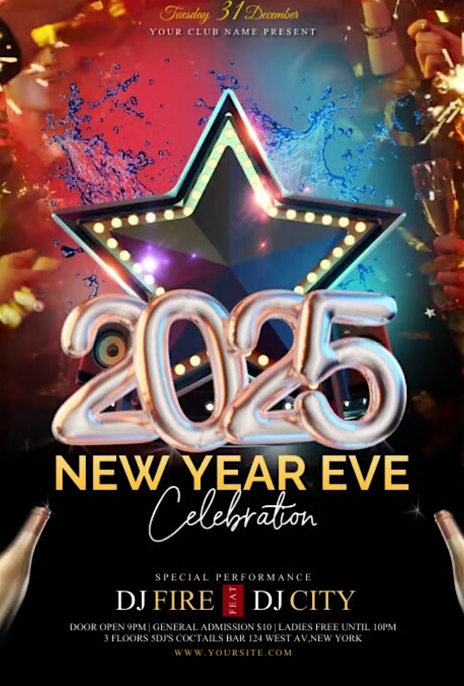 NEW YEARS EVE CELEBRATION W/DJ, LIVE MAGIC, MUSIC, POETRY, COMEDY & ART… – Sacramento, CA